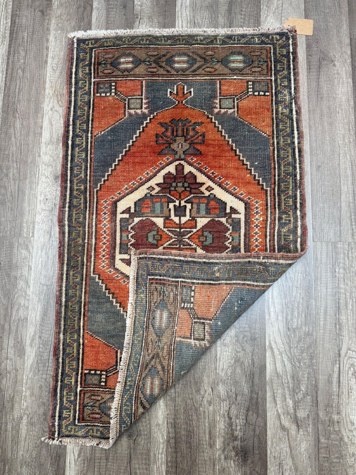 Vintage Turkish Mini Rug 1.8’x3' - No. 696