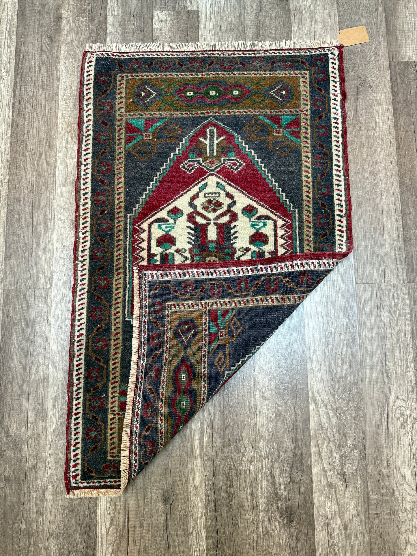 Vintage Turkish Mini Rug 1.9’x3.1' - No. 698