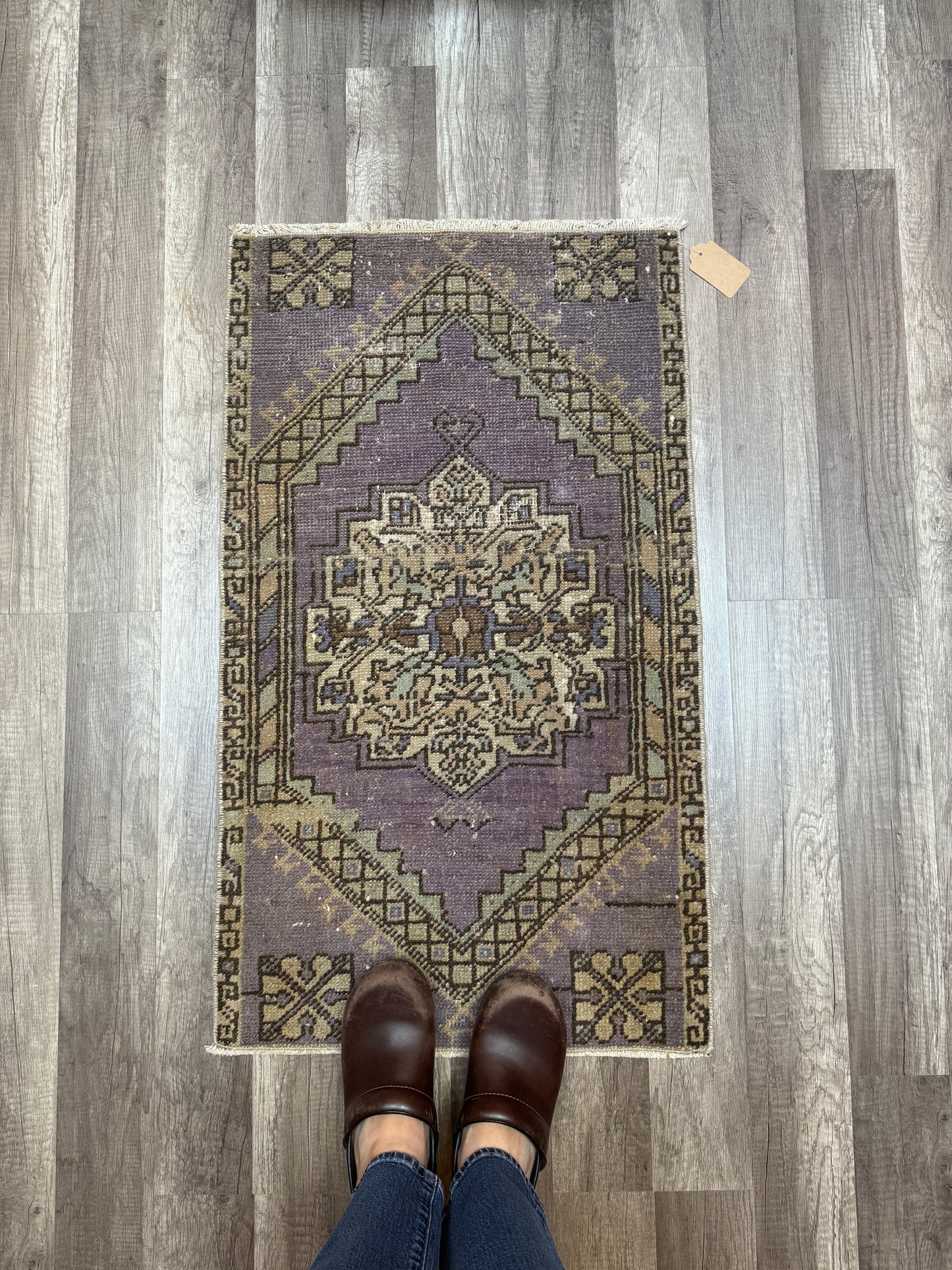 Vintage Turkish Mini Rug 1.7’x2.9' - No. 695