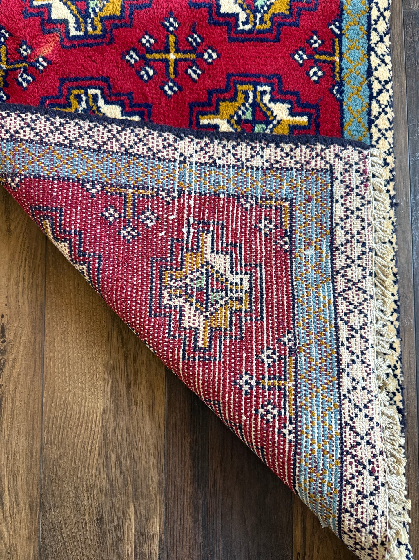 Reserved for Ann - Vintage Persian Mini Rug 1.7’x2.8' - No. 678