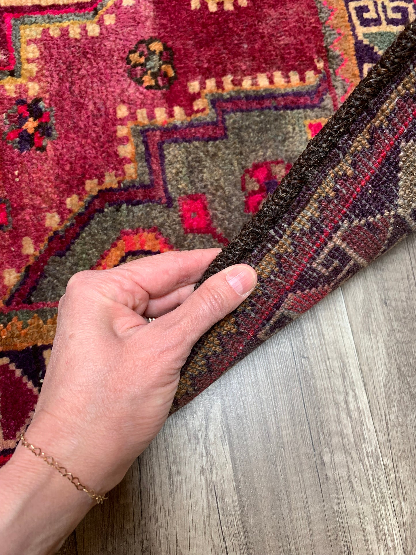 Vintage Persian Area Rug No. A1170 - 2.8' x 4.3'