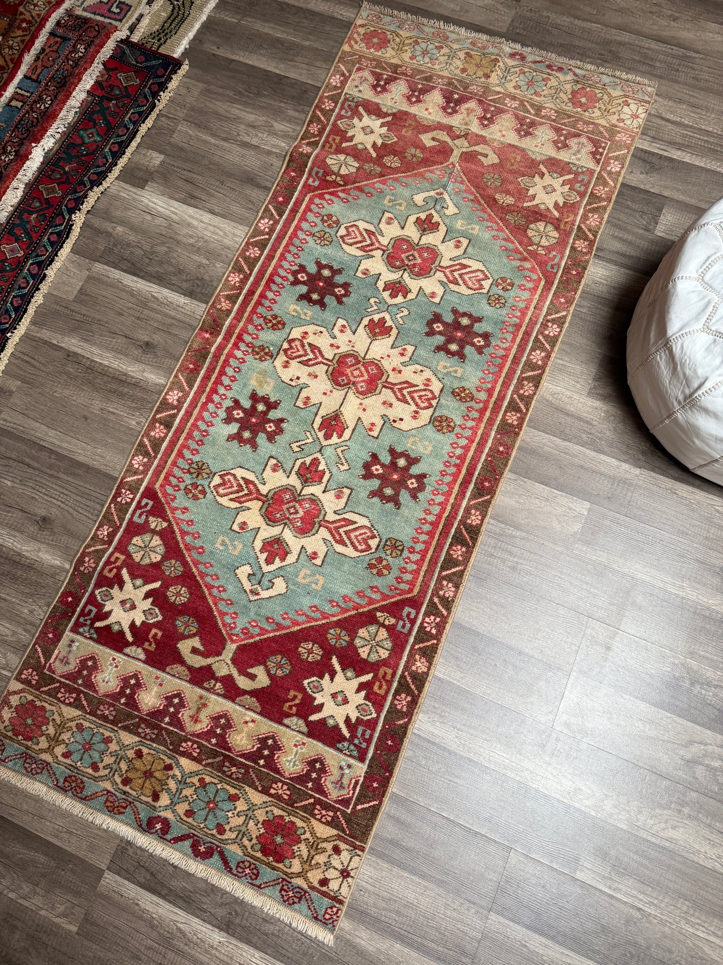 Vintage Turkish Rug No. R1216 - 2.4’x6.1’