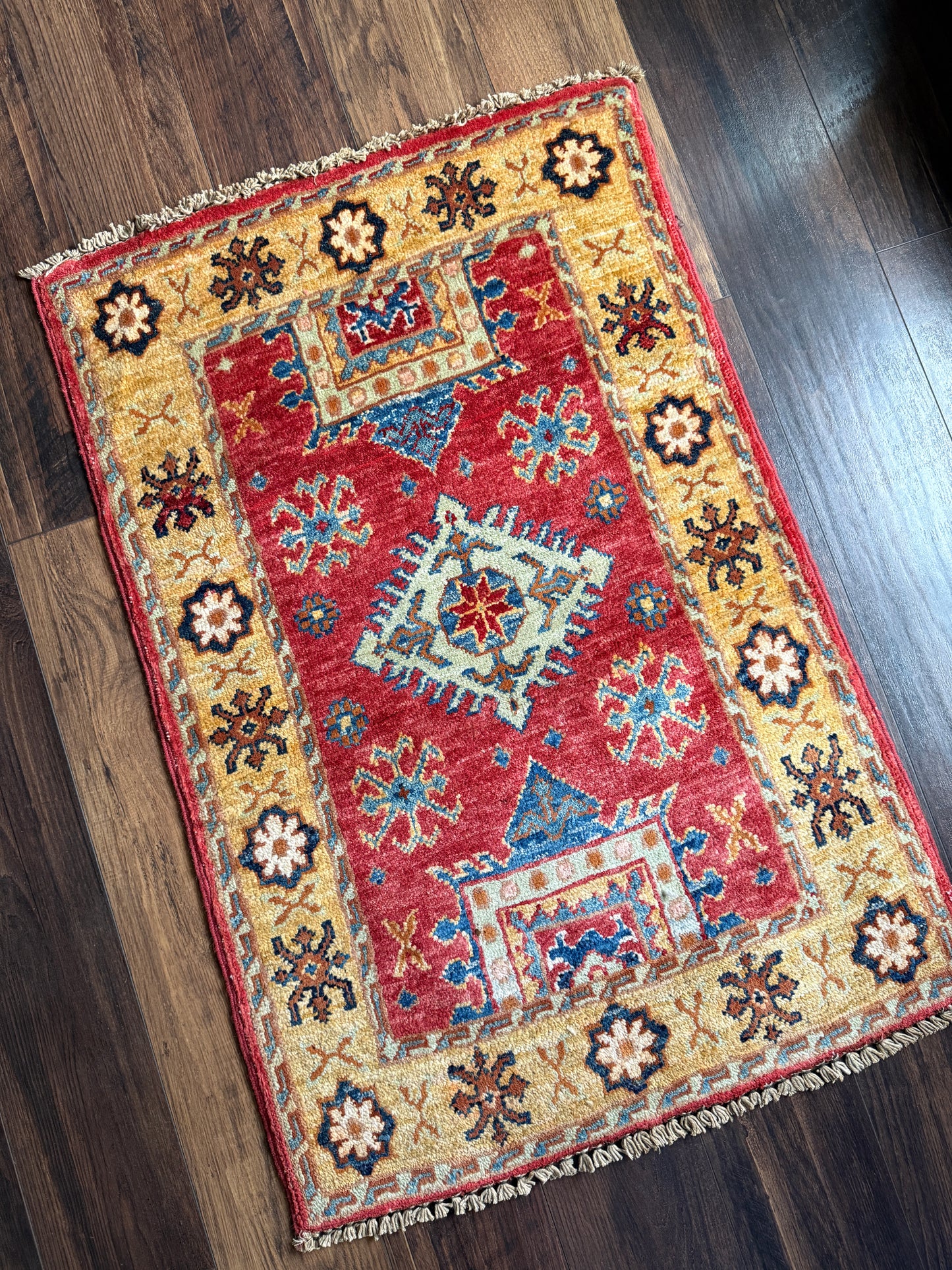 Vintage Afghan Mini Rug 2’x3' - No. 713