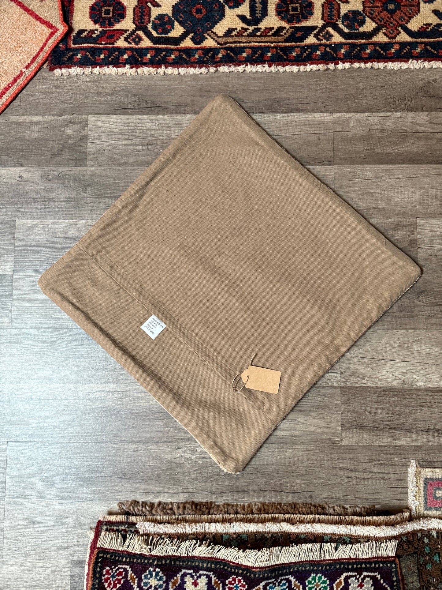 No. P412 - 20" X 20" Turkish Rug Pillow Cover