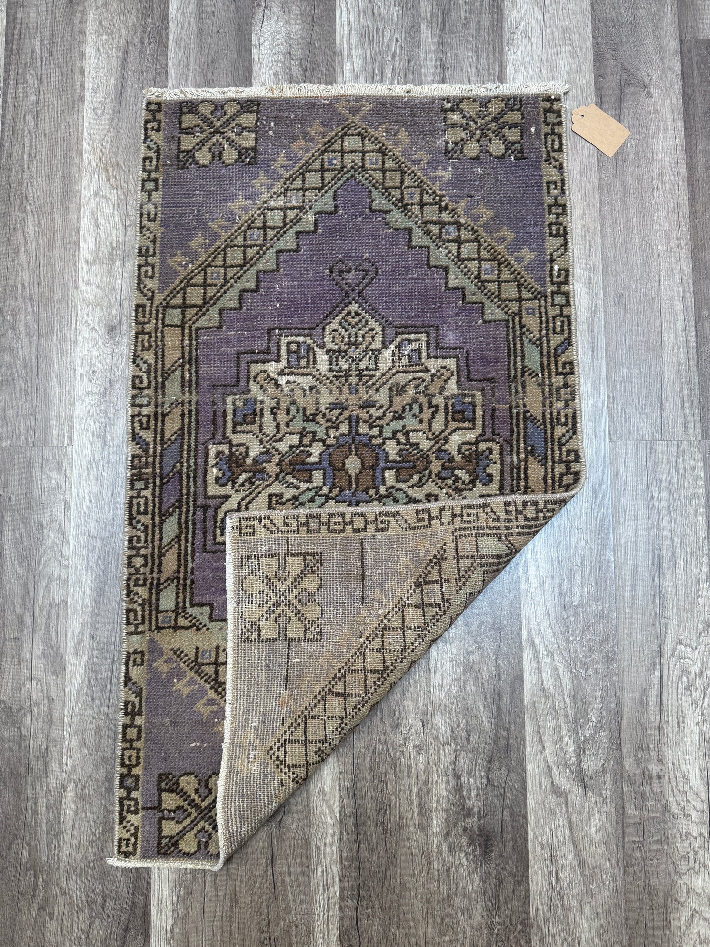 Vintage Turkish Mini Rug 1.7’x2.9' - No. 695