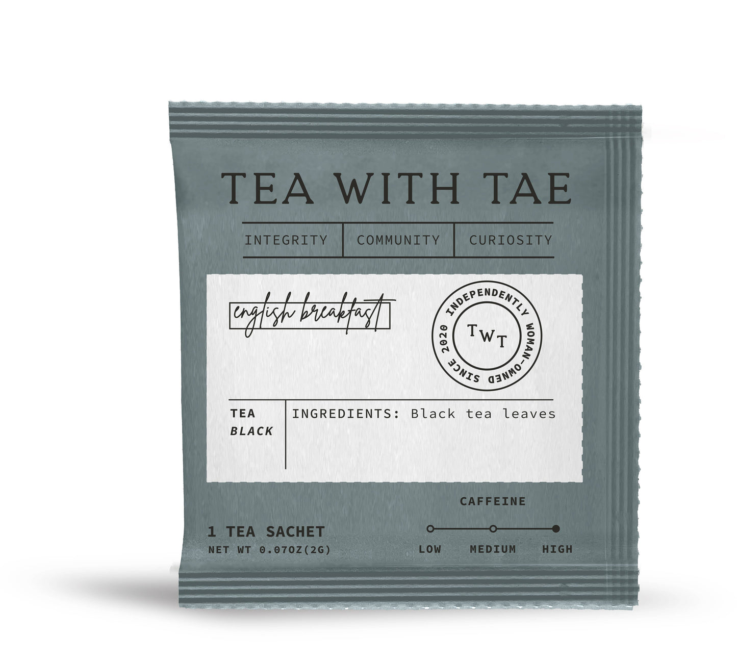 Individually Wrapped Tea Sachets: Moroccan Mint