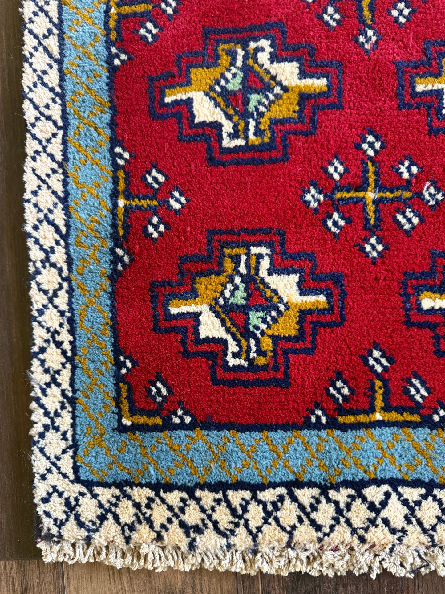 Reserved for Ann - Vintage Persian Mini Rug 1.7’x2.8' - No. 678