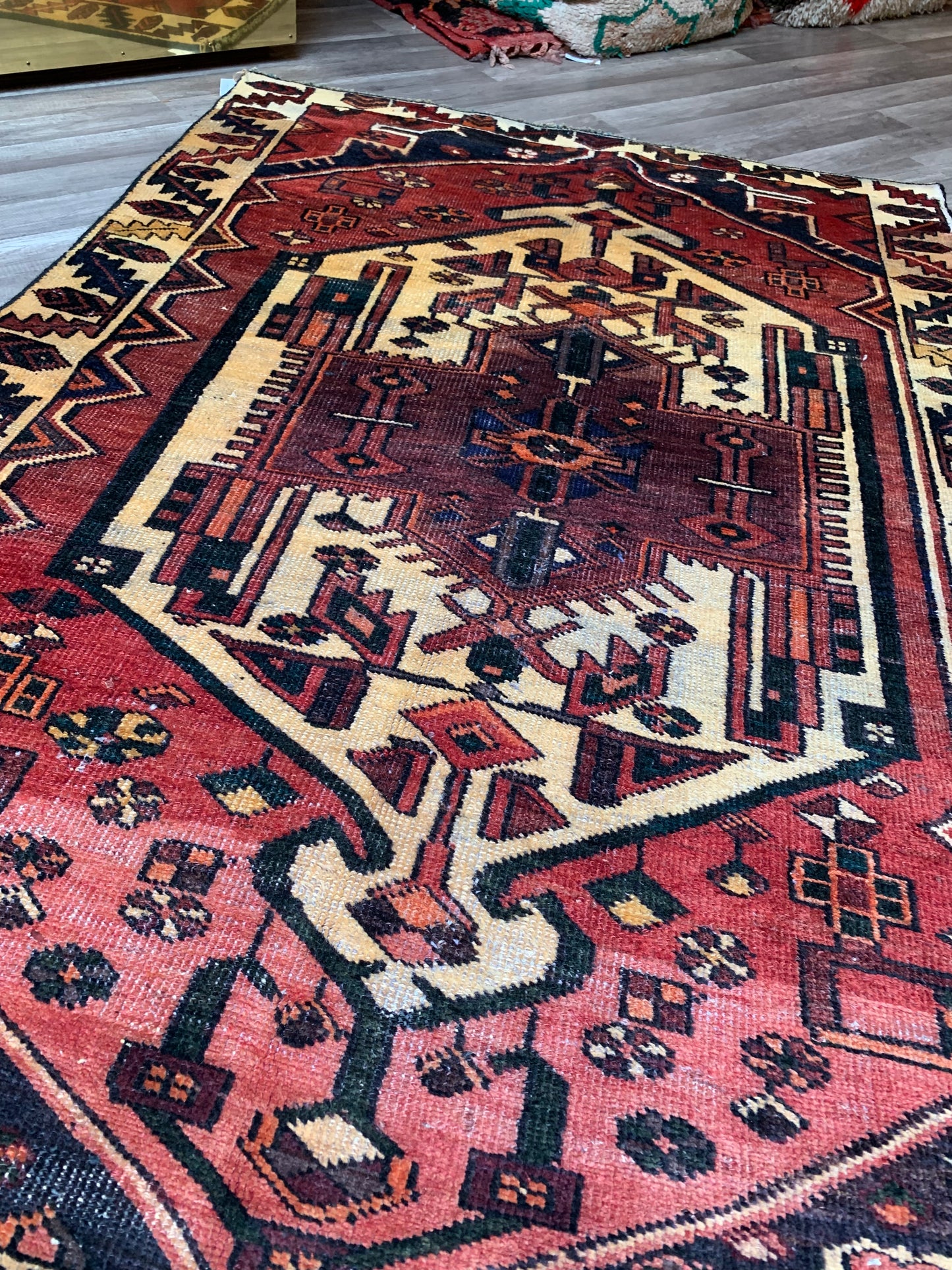 Vintage Persian Area Rug No. A1173 - 4.5' x 6.5'