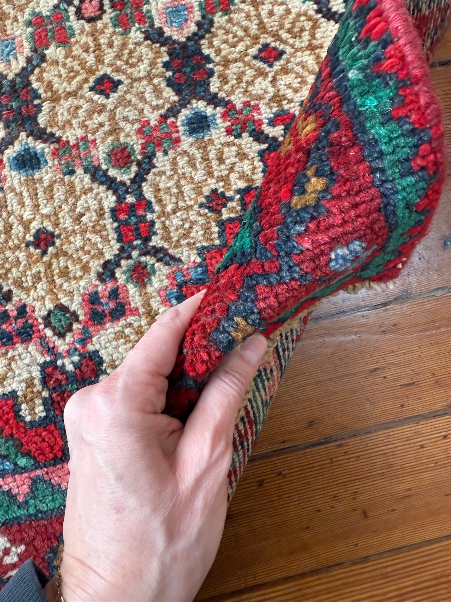 Reserved for Ellen - Vintage Persian Serab Runner Rug No. R1200 - 2.4' x 6.2'