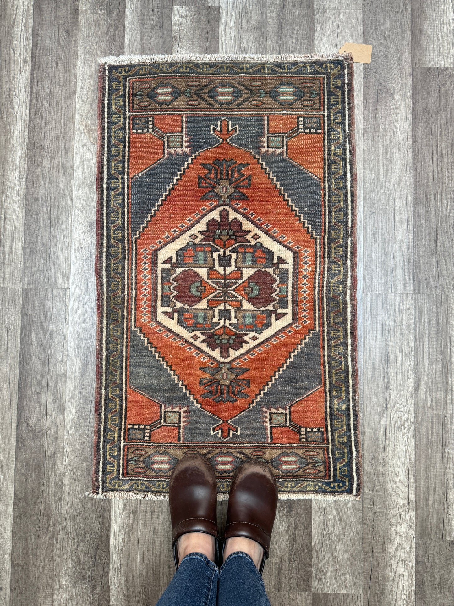 Vintage Turkish Mini Rug 1.8’x3' - No. 696
