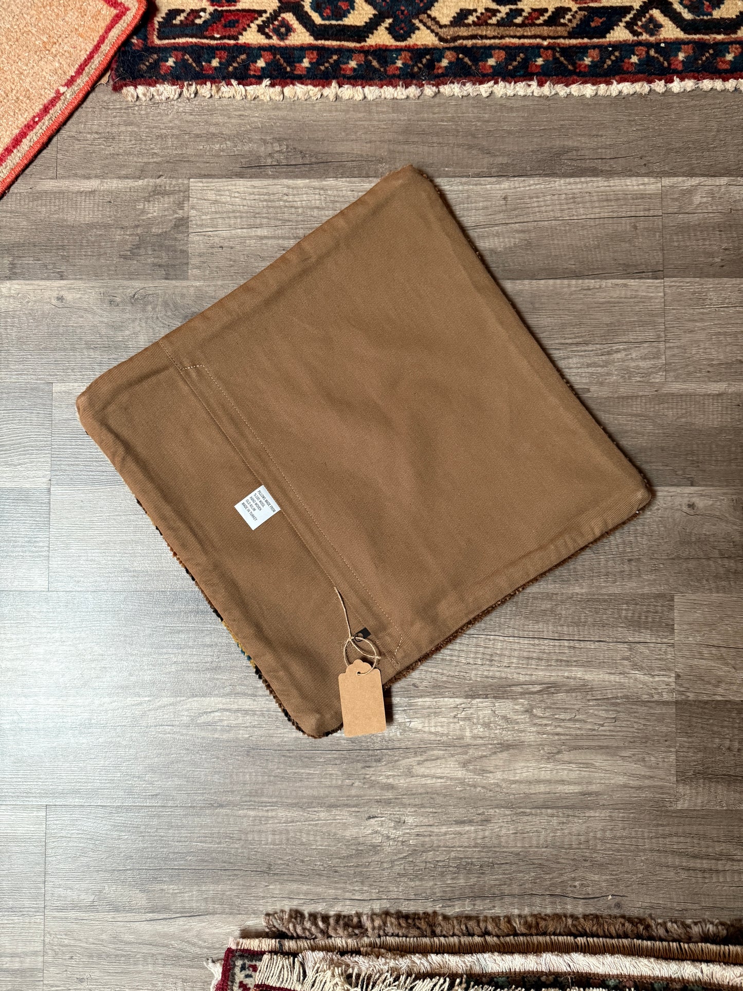 No. P399 - 16" X 16" Turkish Rug Pillow Cover