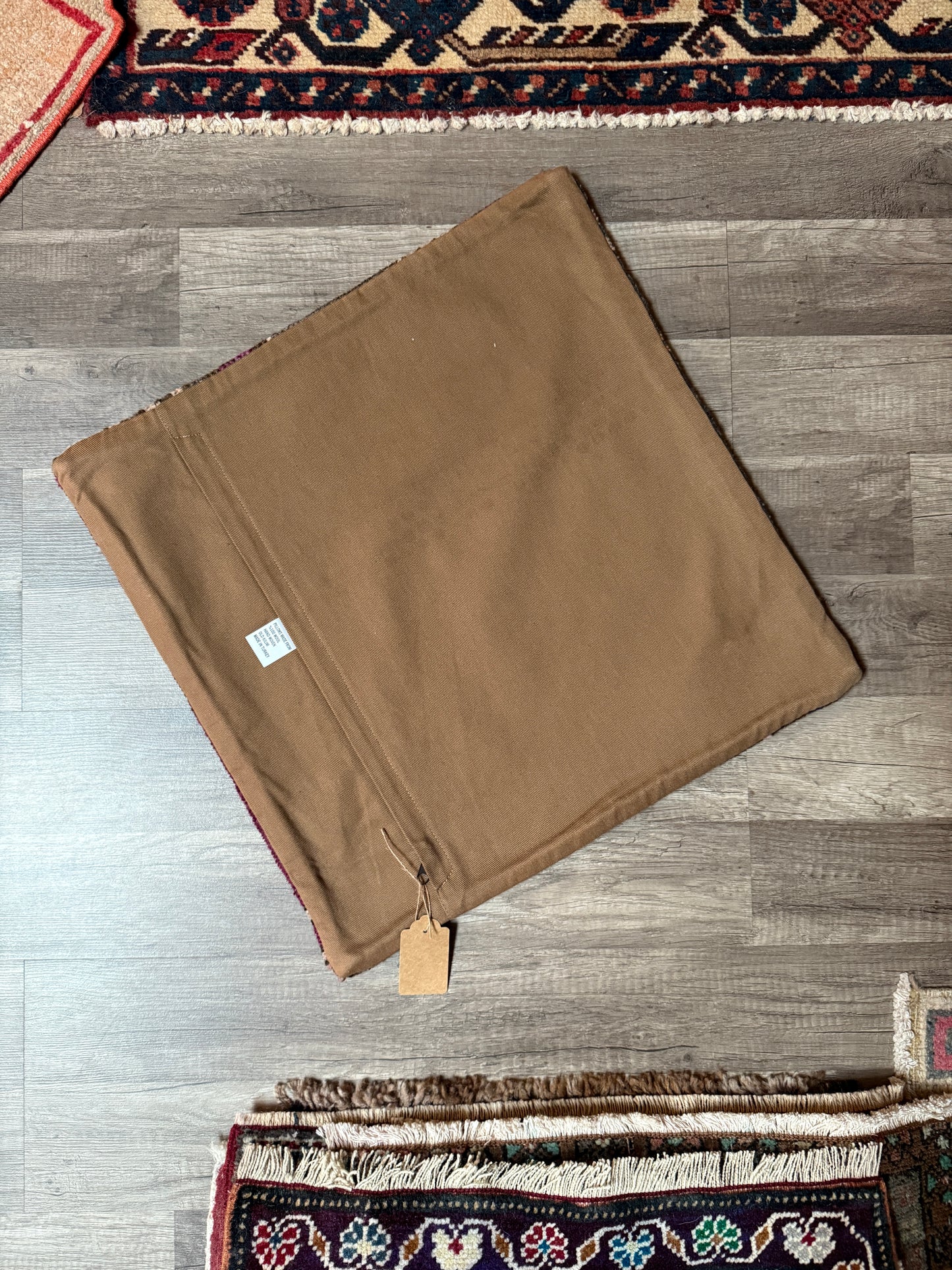 No. P411 - 20" X 20" Turkish Rug Pillow Cover