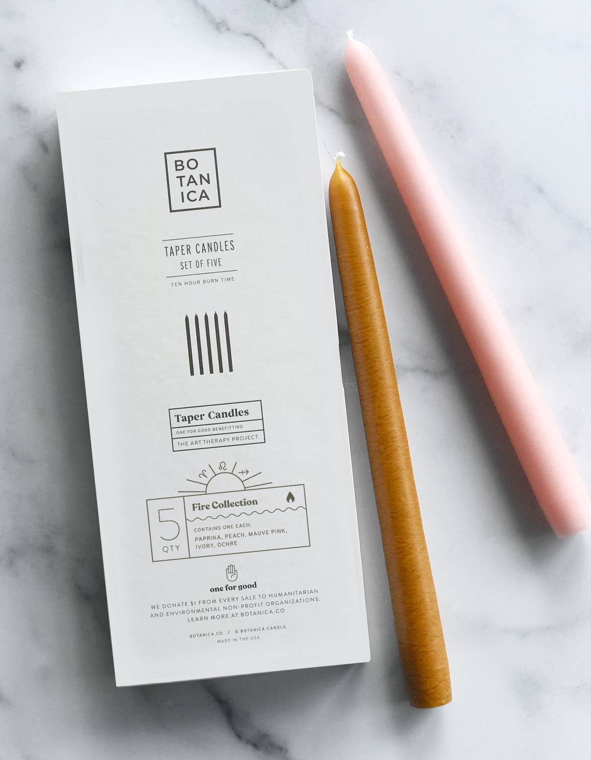 Zodiac Taper Candles | FIRE