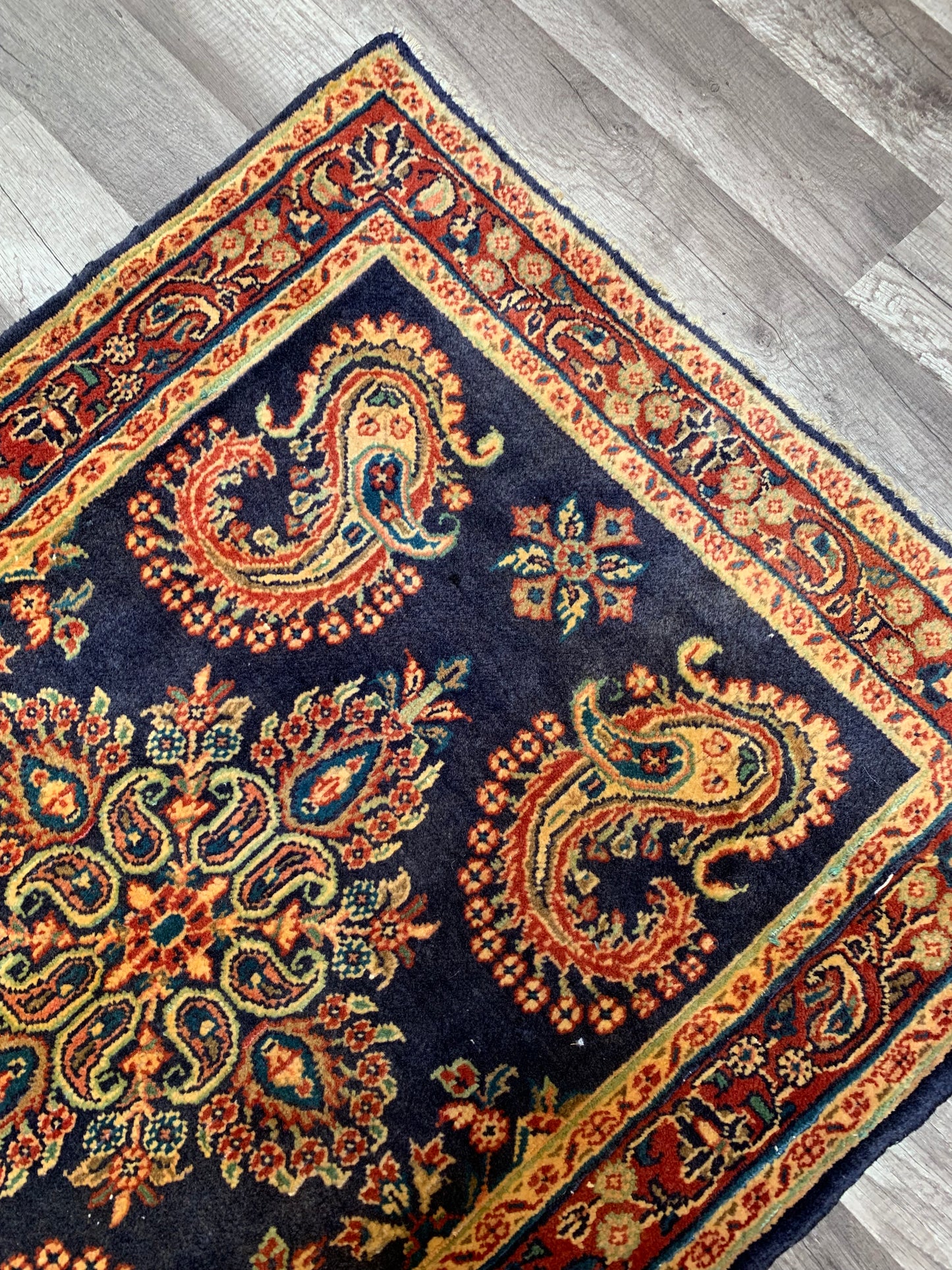Vintage Persian Area Rug No. A1171 - 2.4' x 3.5'