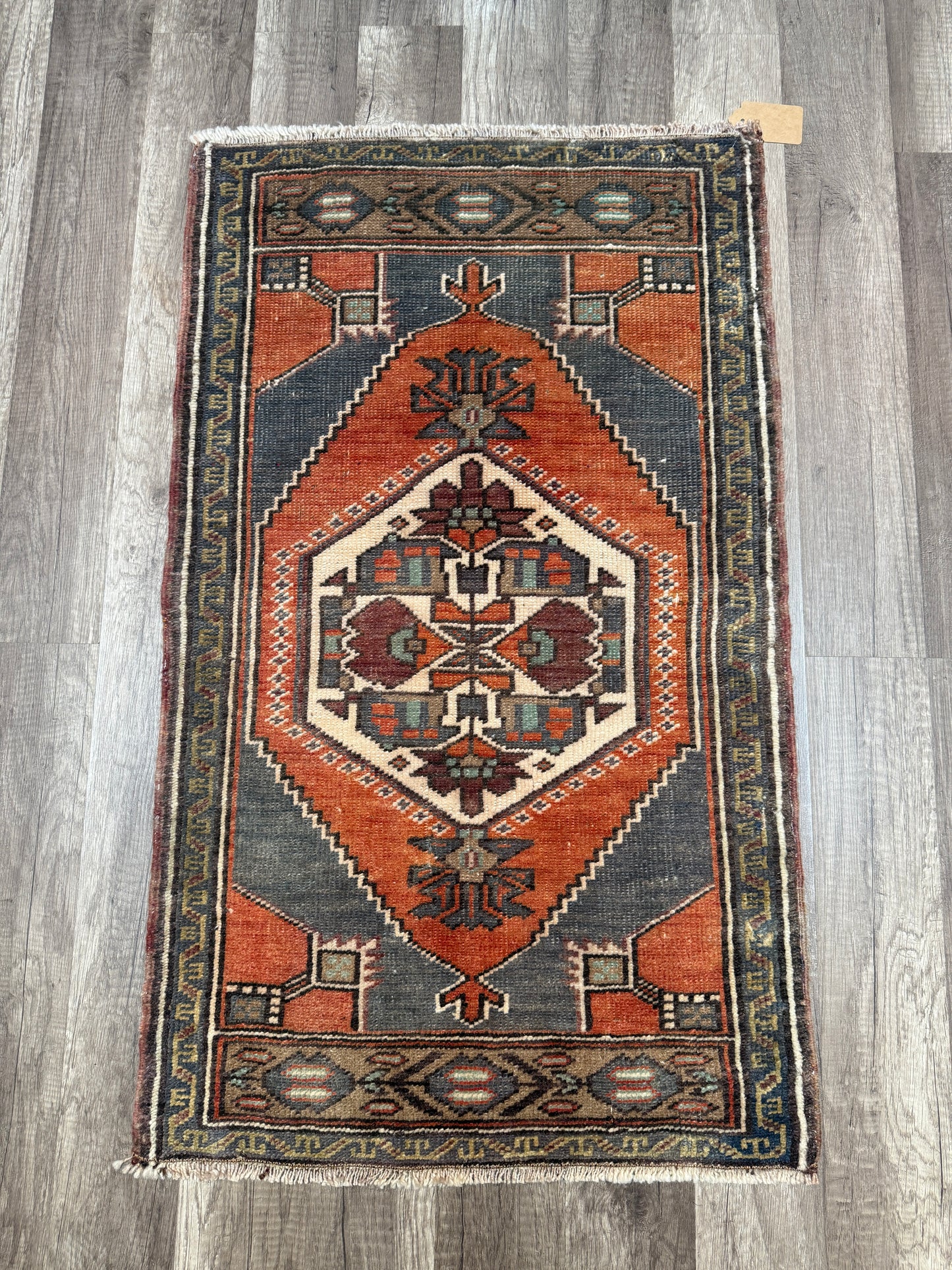 Vintage Turkish Mini Rug 1.8’x3' - No. 696