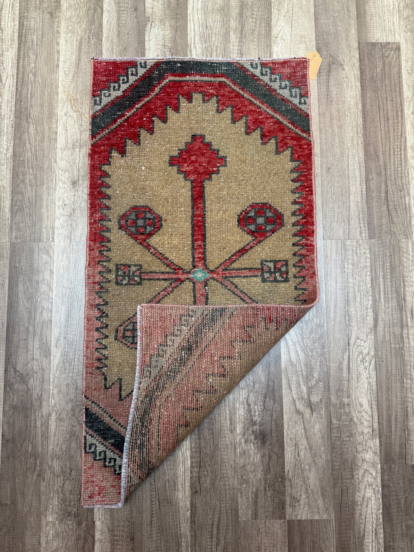 Vintage Turkish Mini Rug 1.7’x3.3' - No. 682