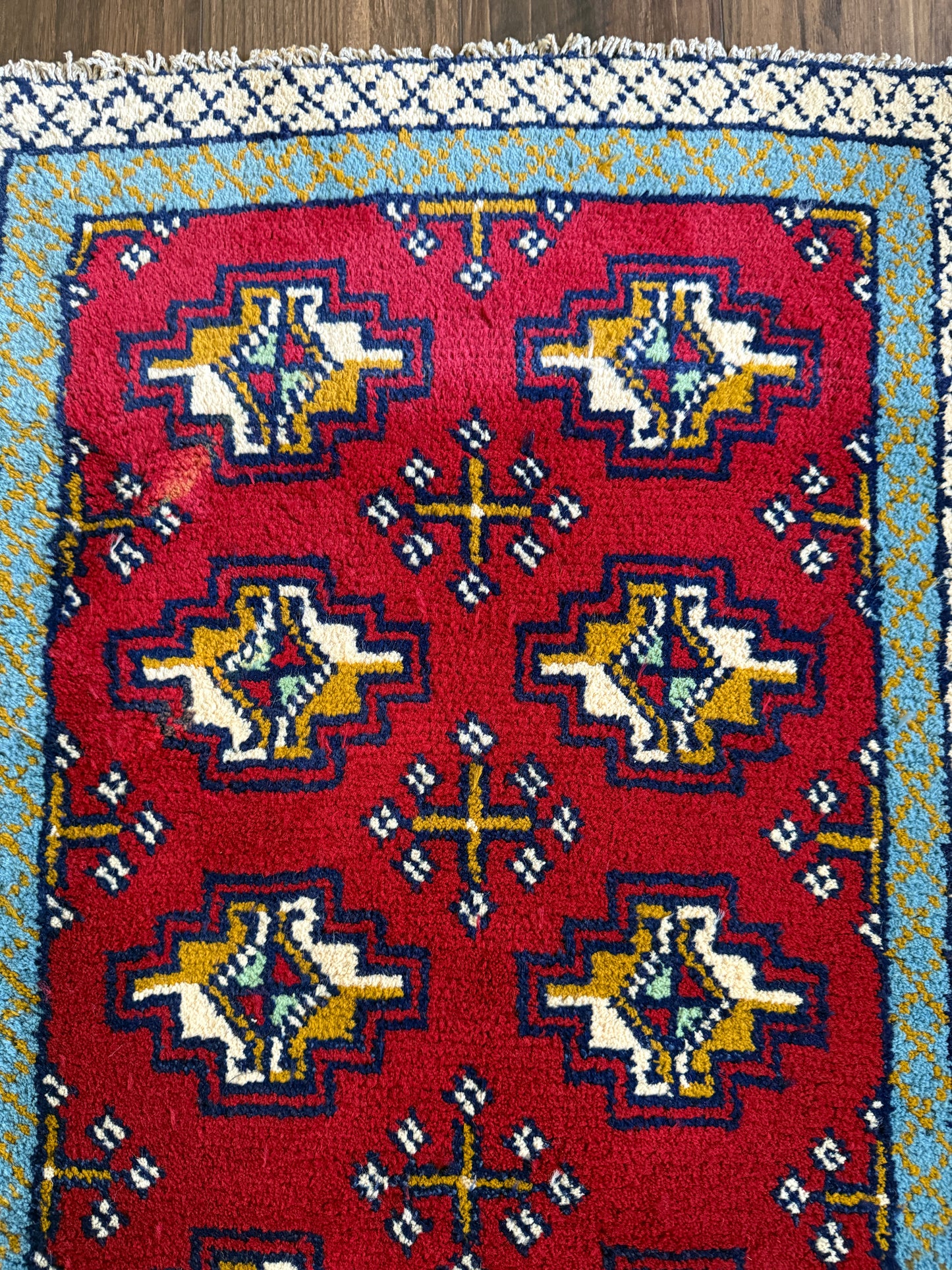 Reserved for Ann - Vintage Persian Mini Rug 1.7’x2.8' - No. 678