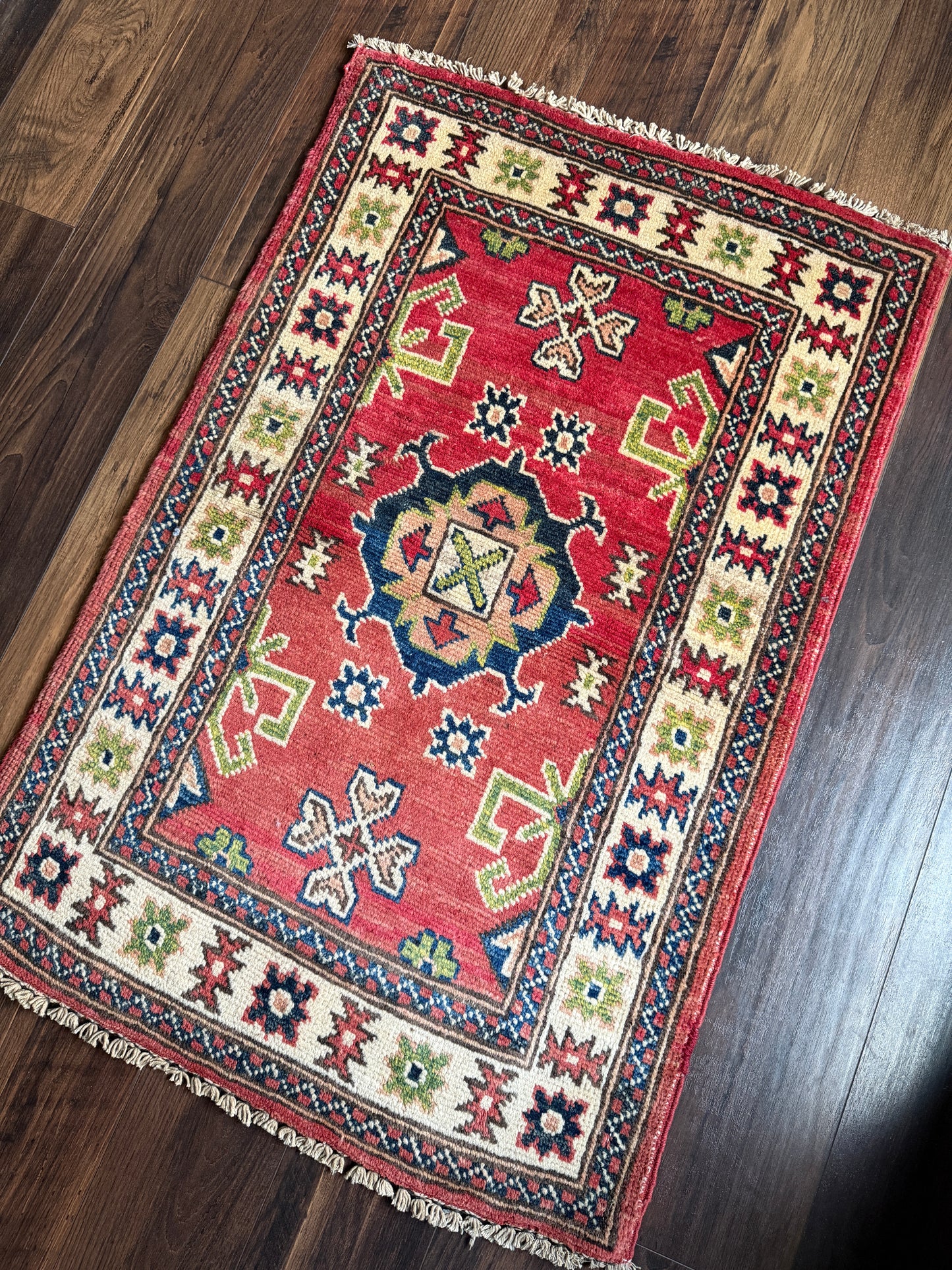 Vintage Afghan Mini Rug 2.1’x3.3' - No. 715