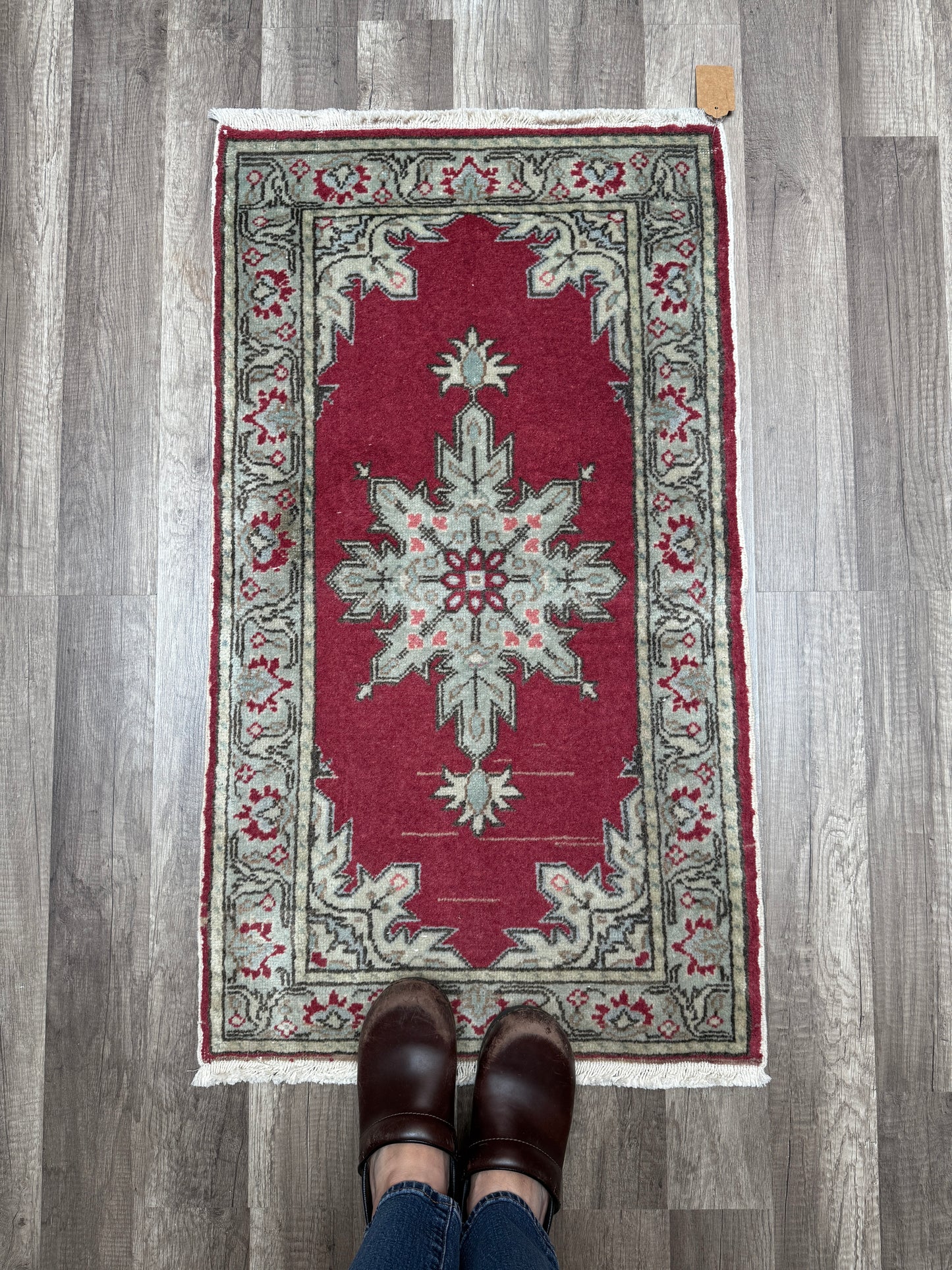 Vintage Turkish Mini Rug 1.8’x3.3' - No. 699