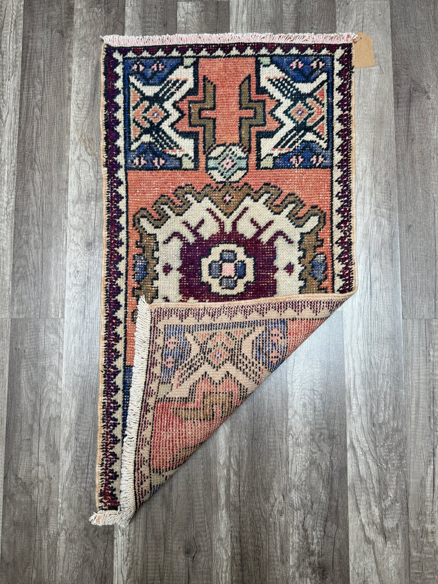 Vintage Turkish Mini Rug 1.6’x3' - No. 685