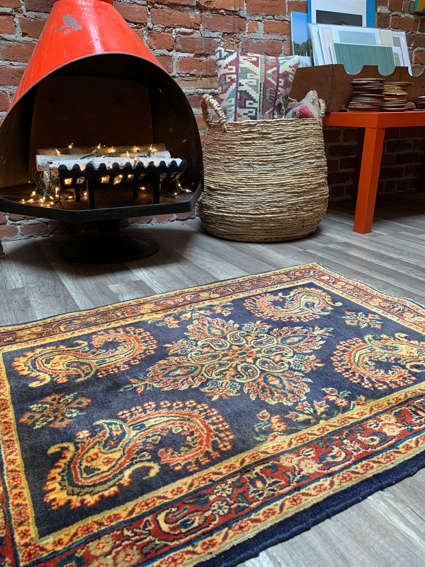 Vintage Persian Area Rug No. A1171 - 2.4' x 3.5'