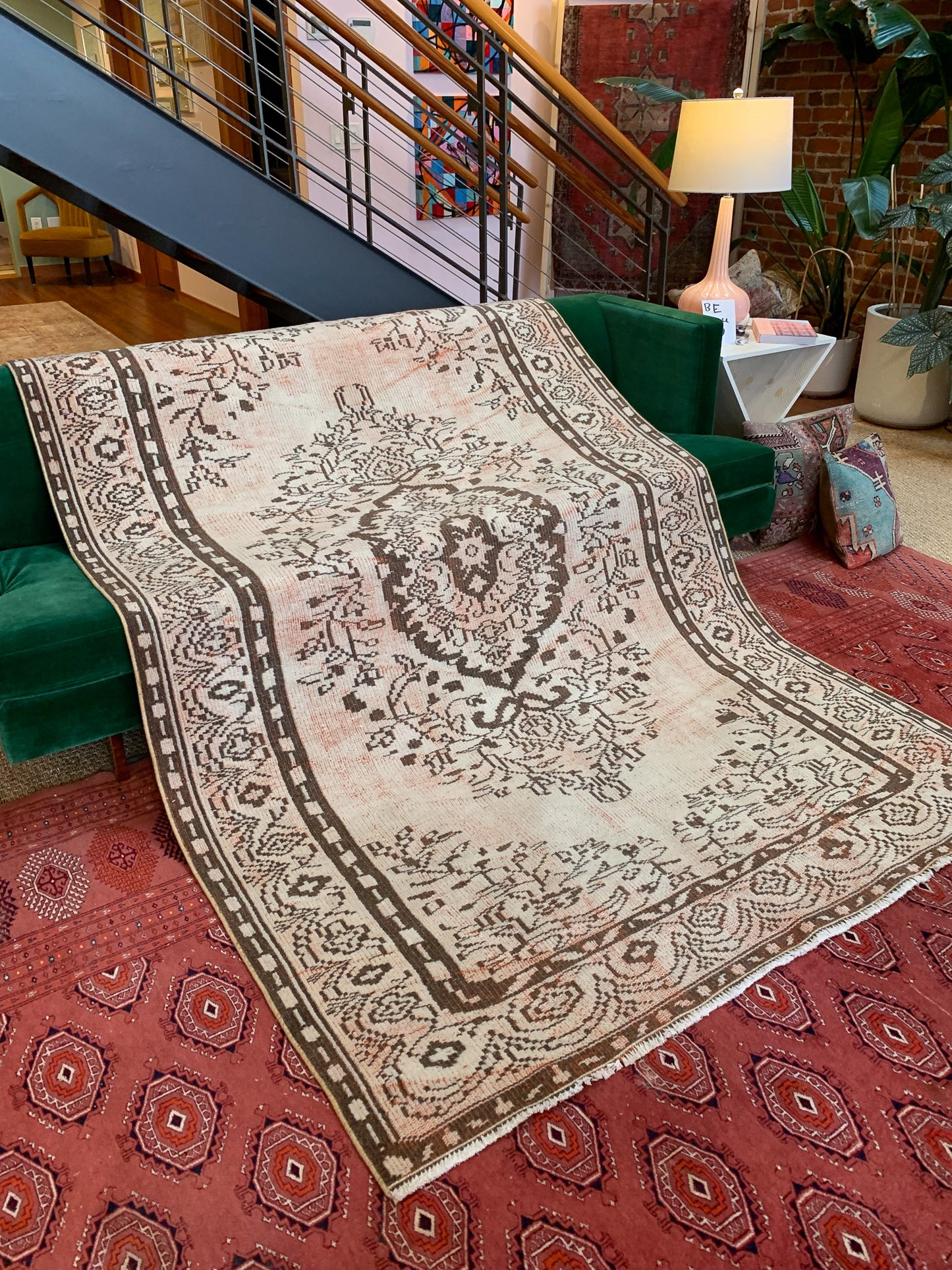 Vintage Turkish Area Rug No. A1144 - 5.5' x 8.4'