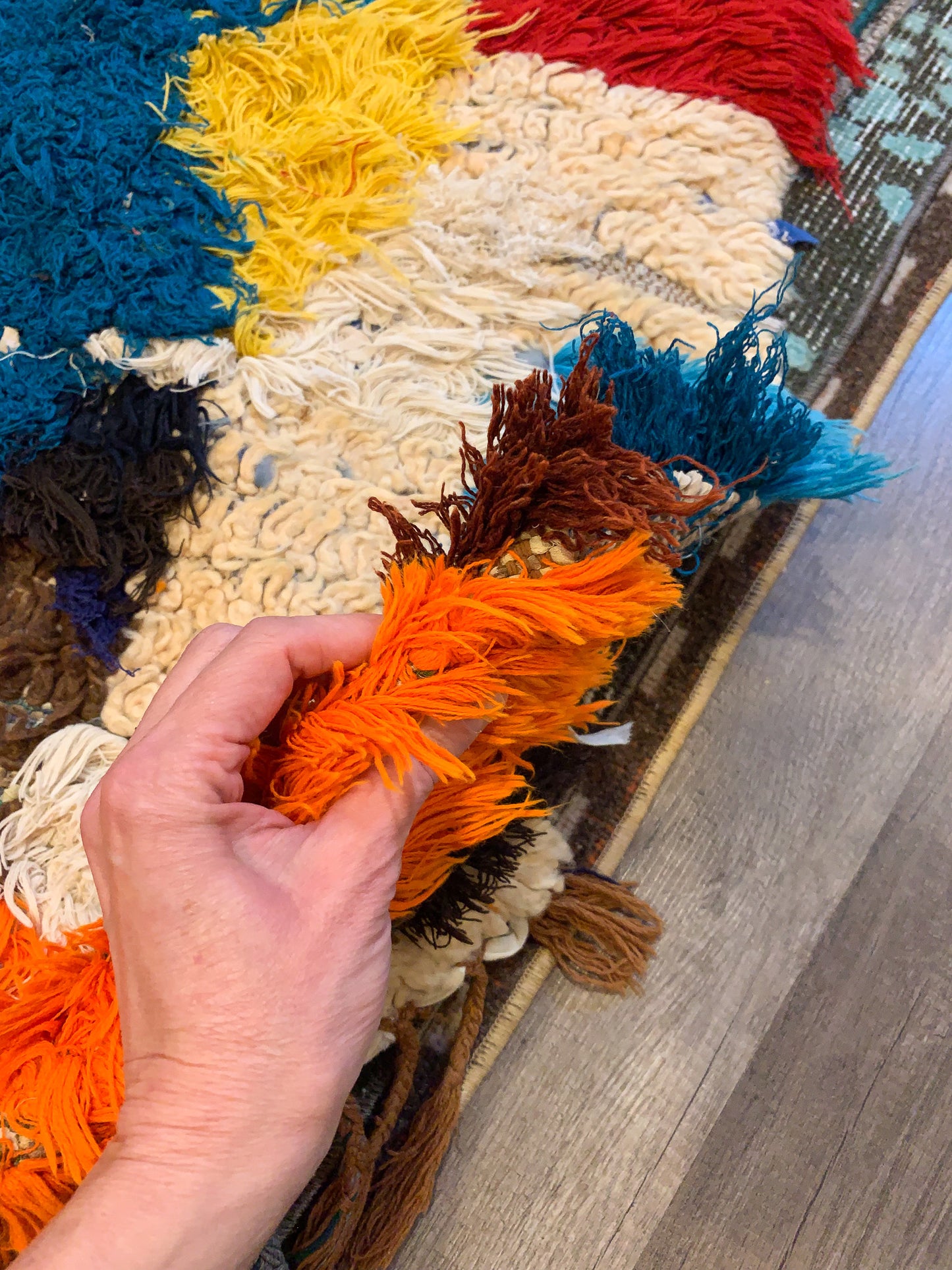 Vintage Moroccan Berber Runner Rug No. R1147 - 2.7' x 7.5'