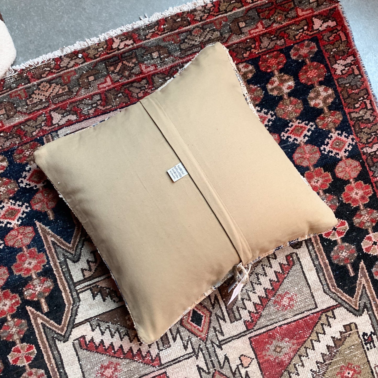 No. P297 - 16" X 16" Turkish Rug Pillow Cover