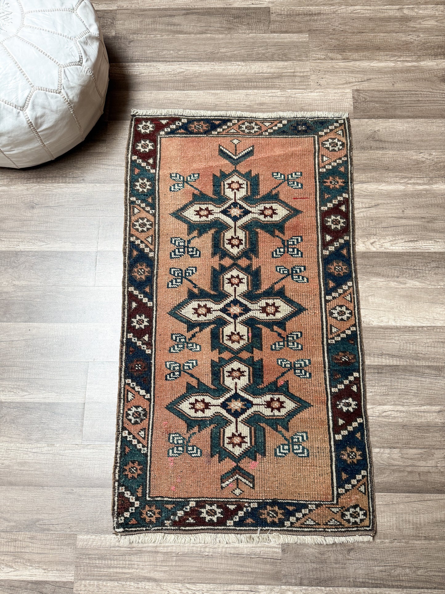 Vintage Turkish Mini Rug 2.1’x3.8' - No. 733
