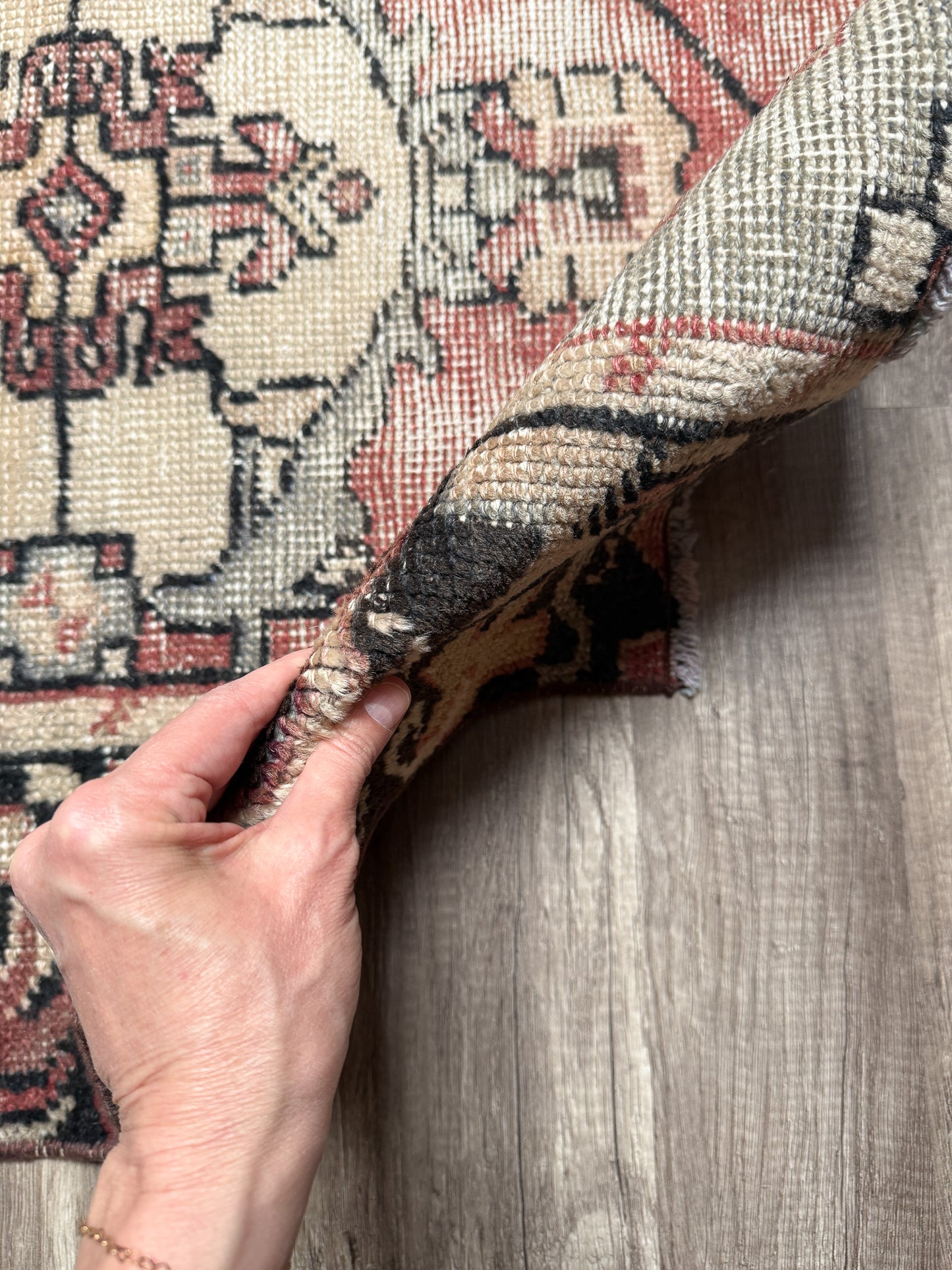 Vintage Turkish Runner Rug No. R1233 - 2.5’x7.4’