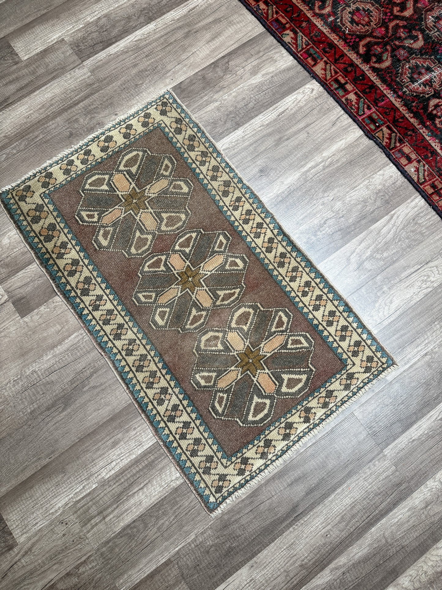 Vintage Turkish Mini Rug 1.8’x3' - No. 736