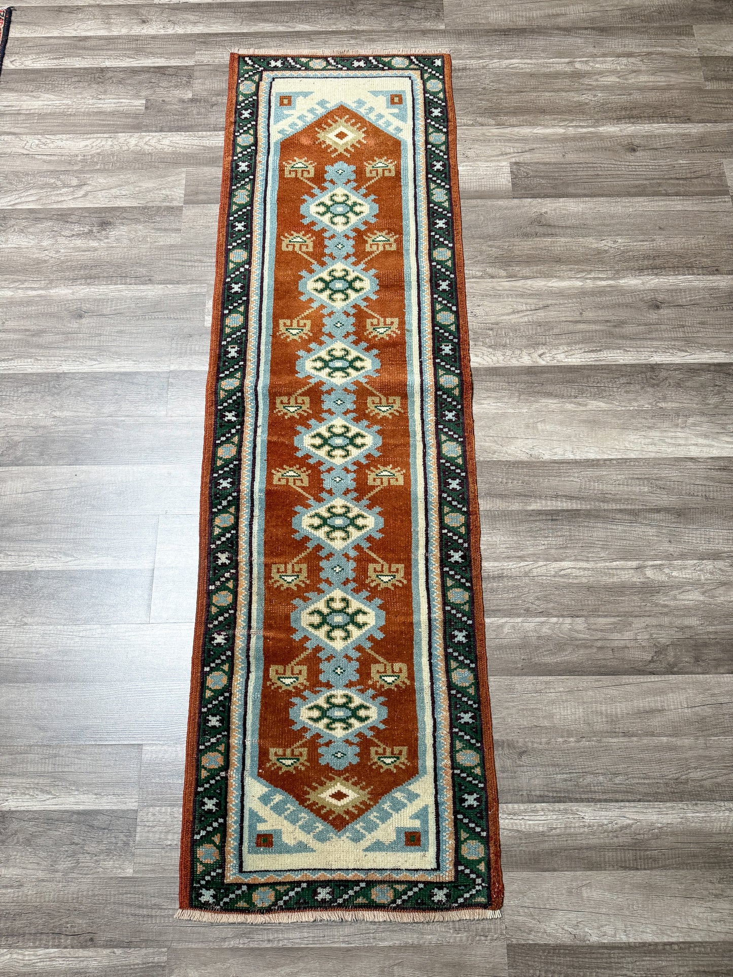 Vintage Turkish Runner Rug No. R1232 - 1.8’x6.1’