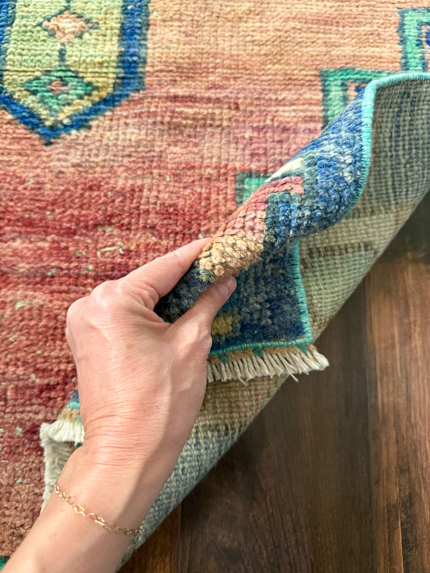 Vintage Turkish Runner Rug No. R1234 - 2.6’x5.9’