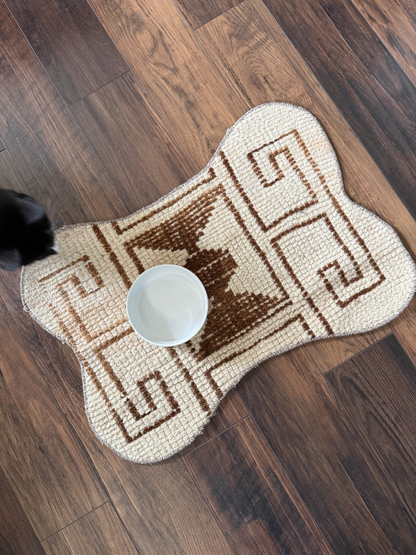 Vintage Turkish Rug Pet Mat, Large - DM213