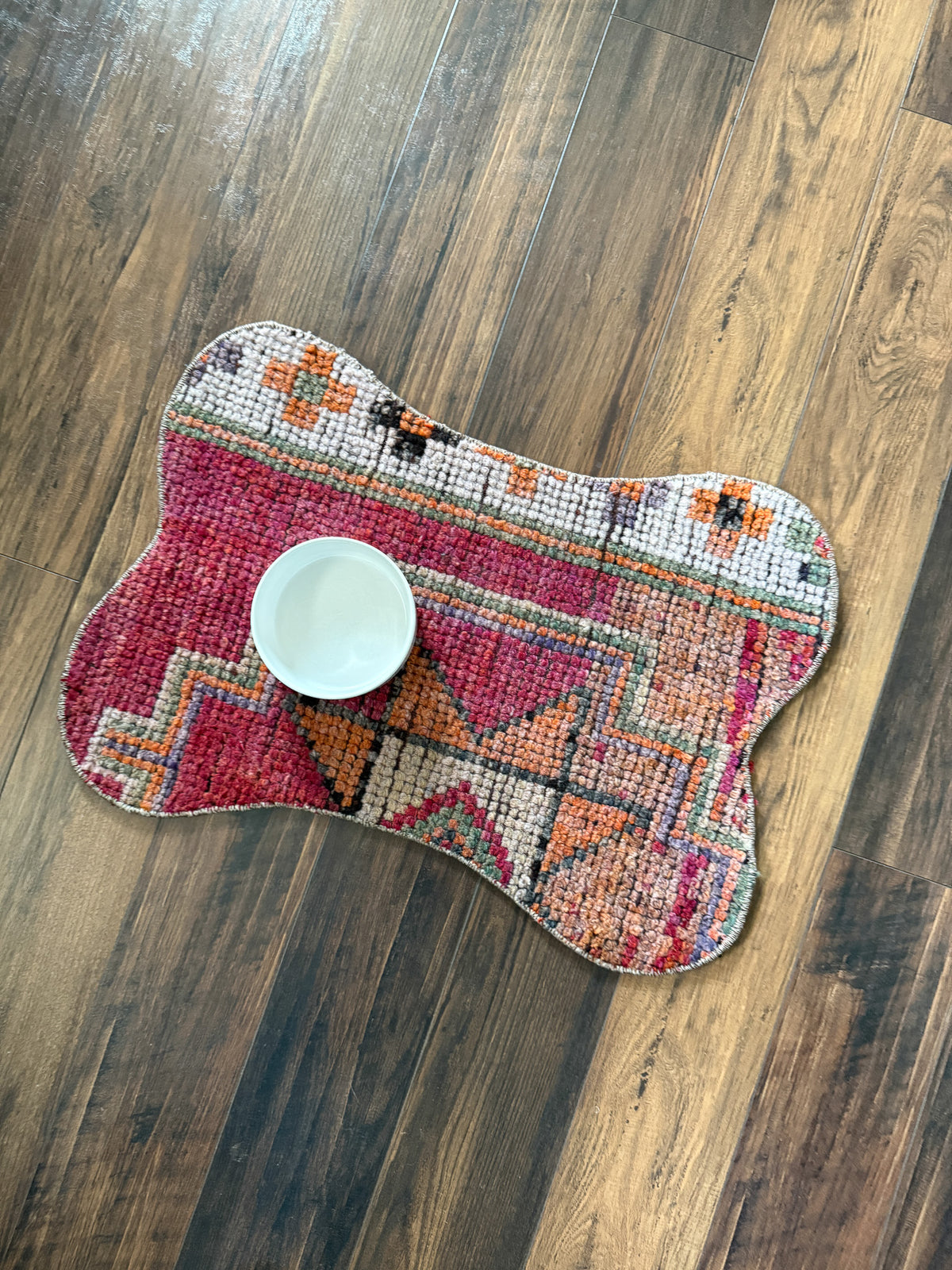 Vintage Turkish Rug Pet Mat, Large - DM206