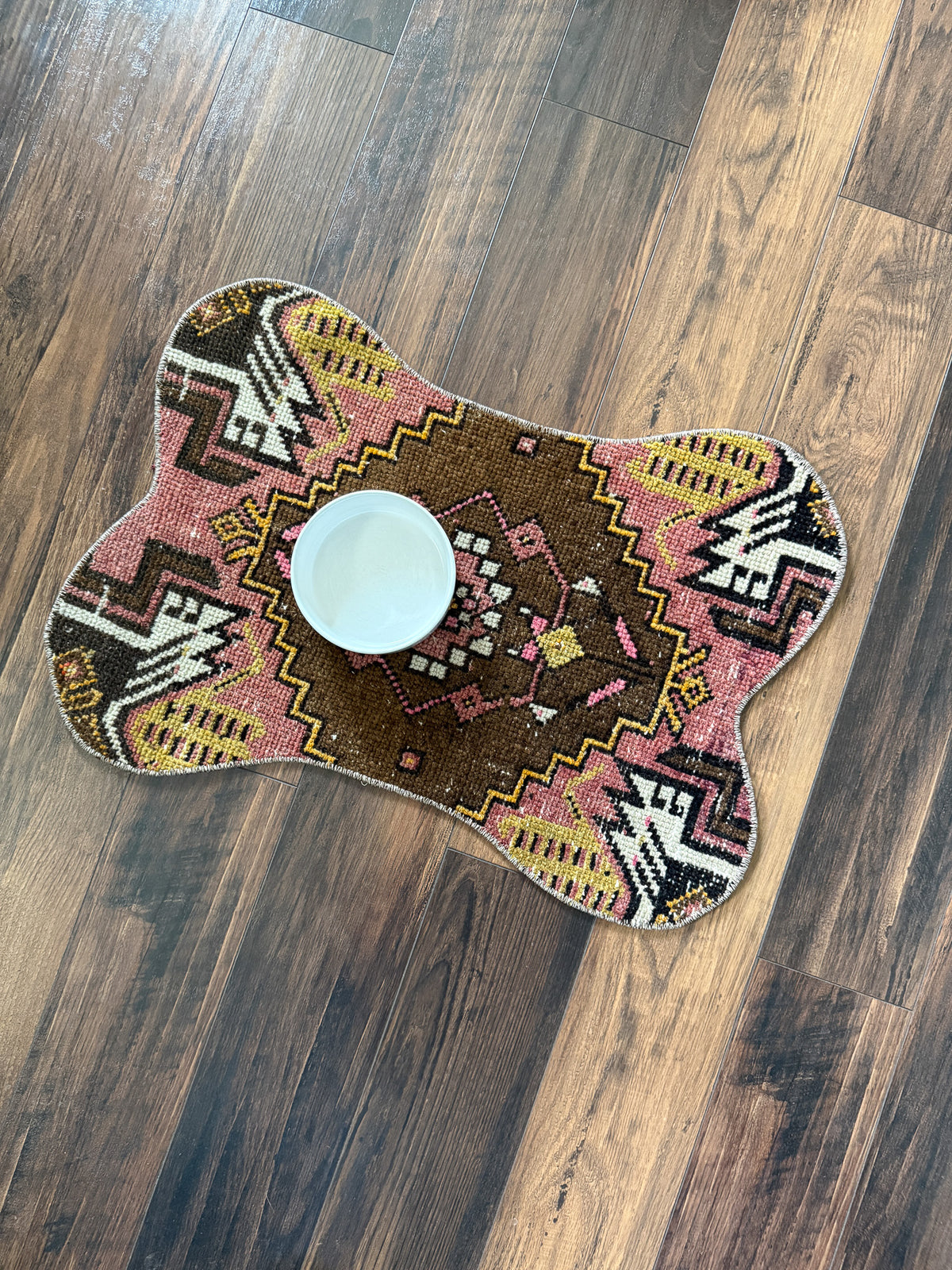 Vintage Turkish Rug Pet Mat, Large - DM205