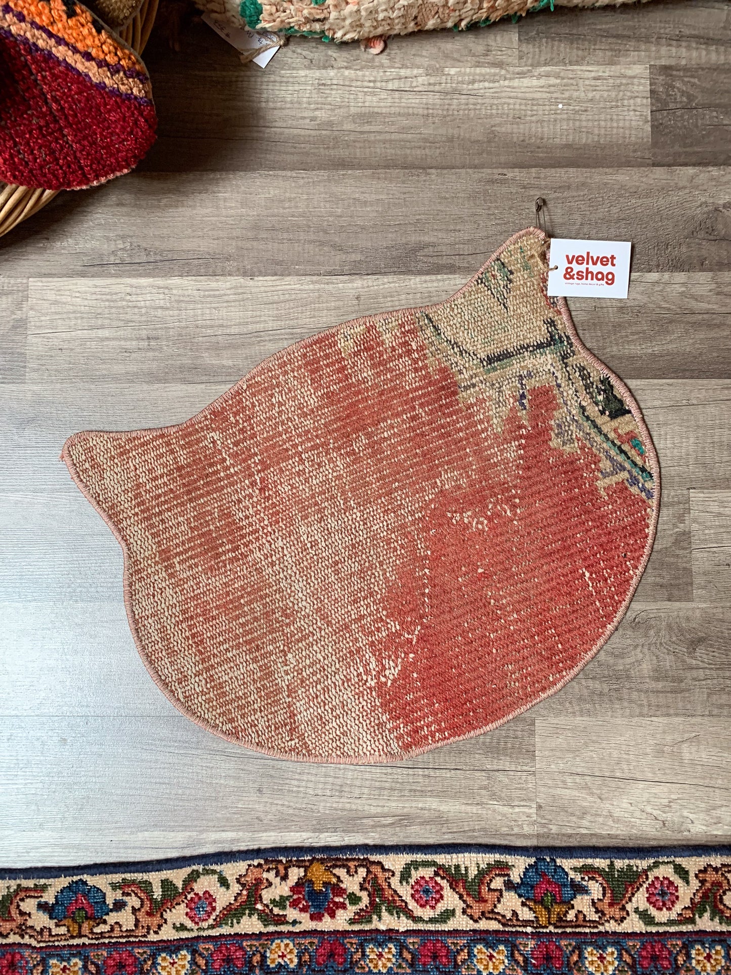 Vintage Turkish Rug Pet Mat - CM173