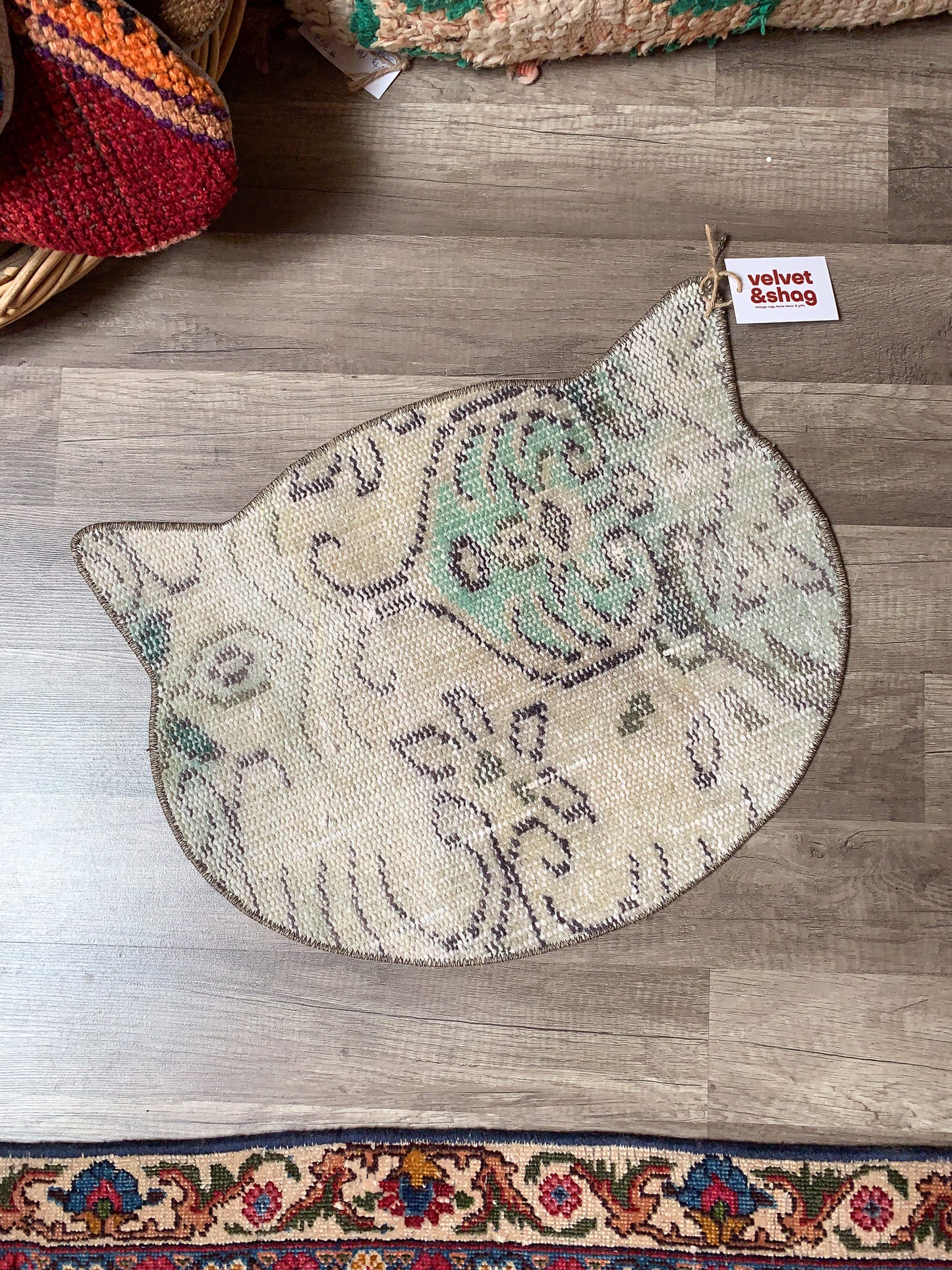 Vintage Turkish Rug Pet Mat - CM174