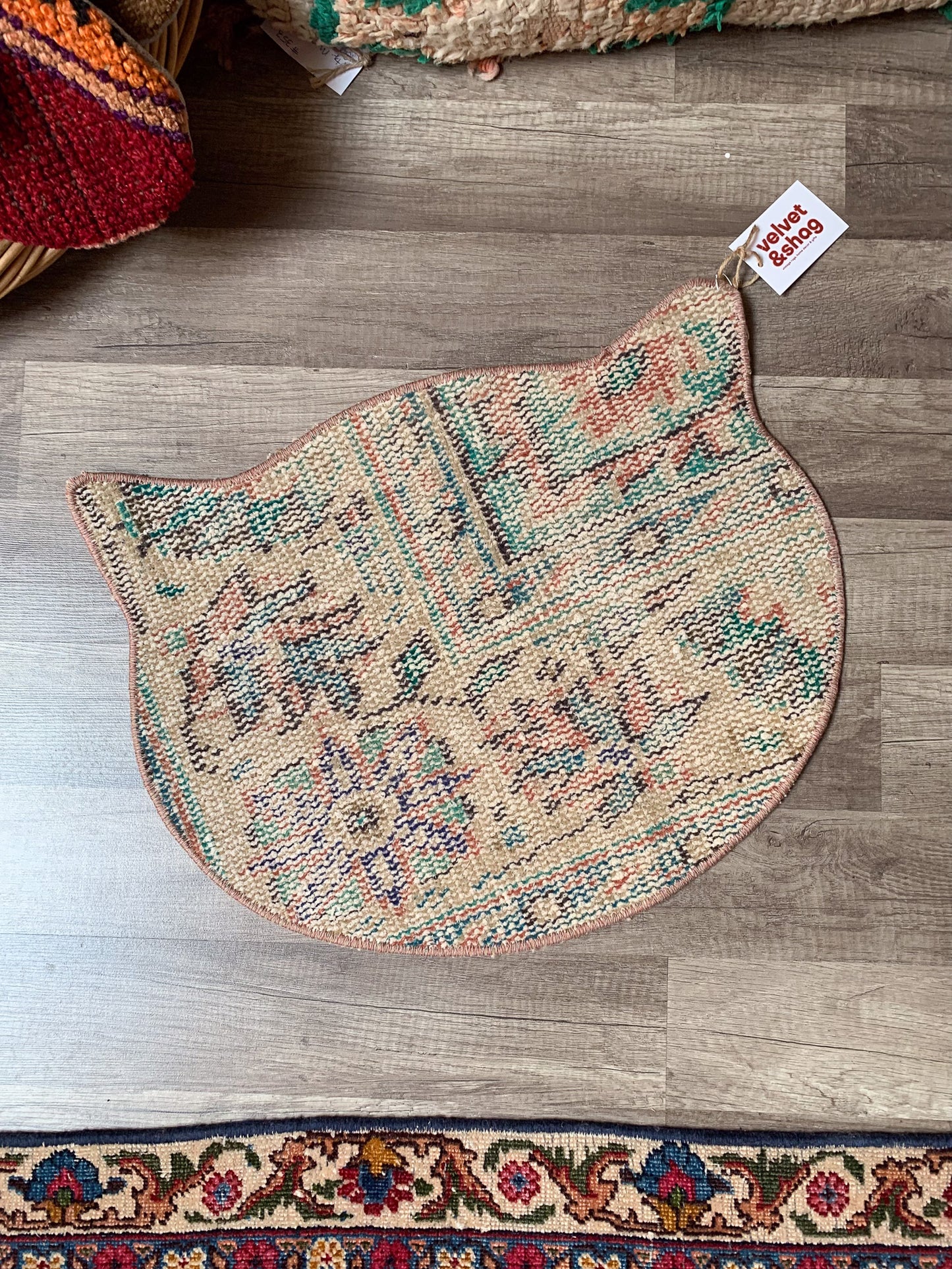 Vintage Turkish Rug Pet Mat - CM175