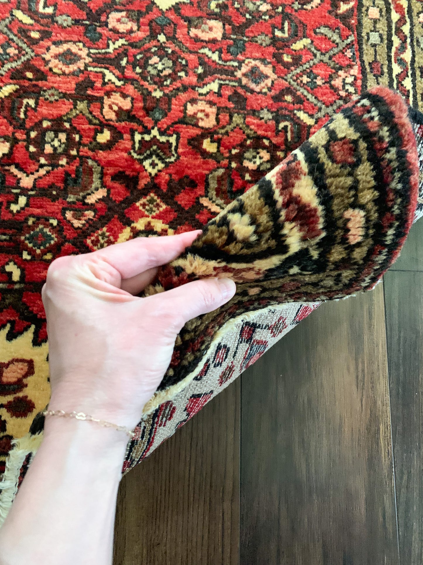 Vintage Persian Area Rug No. A1159 - 2.3' x 4.4'