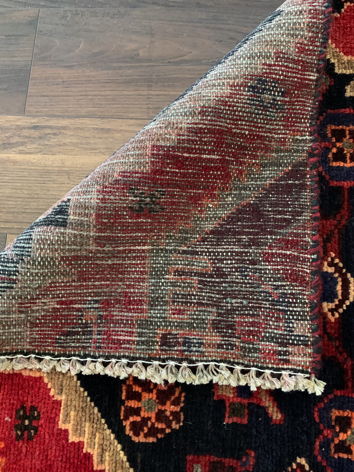 Vintage Persian Runner Rug No. R1158 - 2.2' x 7.4'