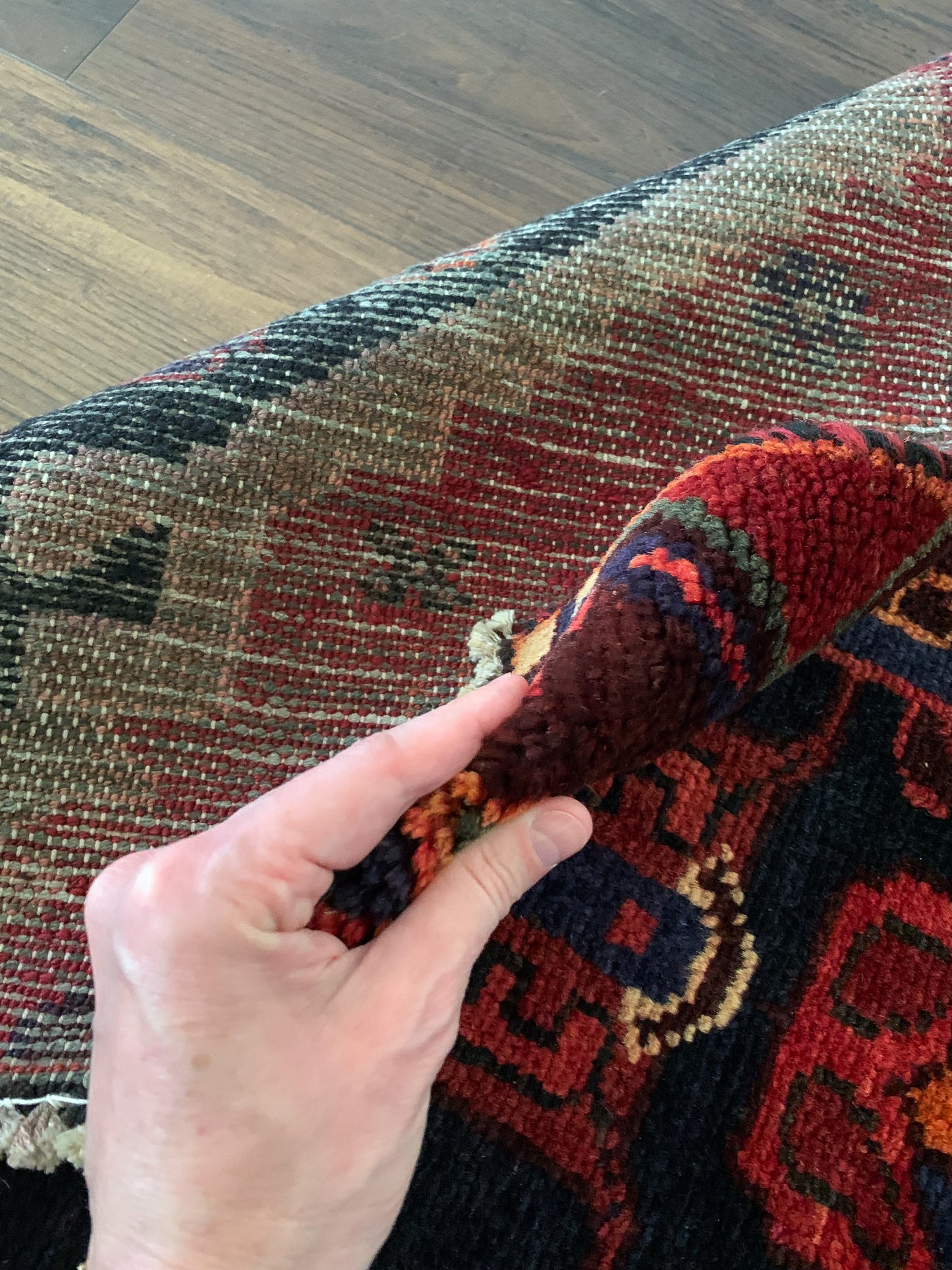 Vintage Persian Runner Rug No. R1158 - 2.2' x 7.4'