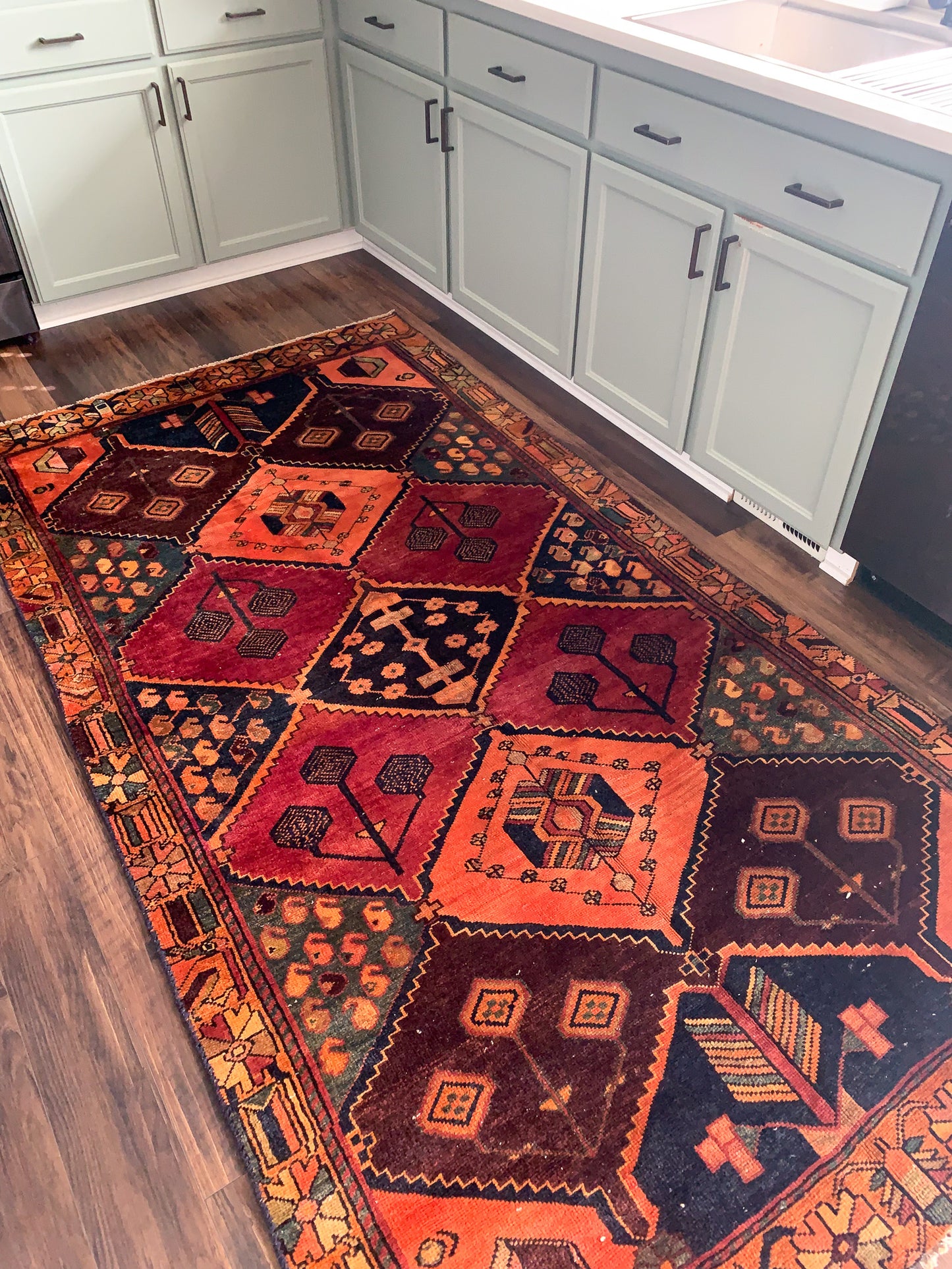 Vintage Persian Area Rug No. A1162 - 4.8' x 8.6'