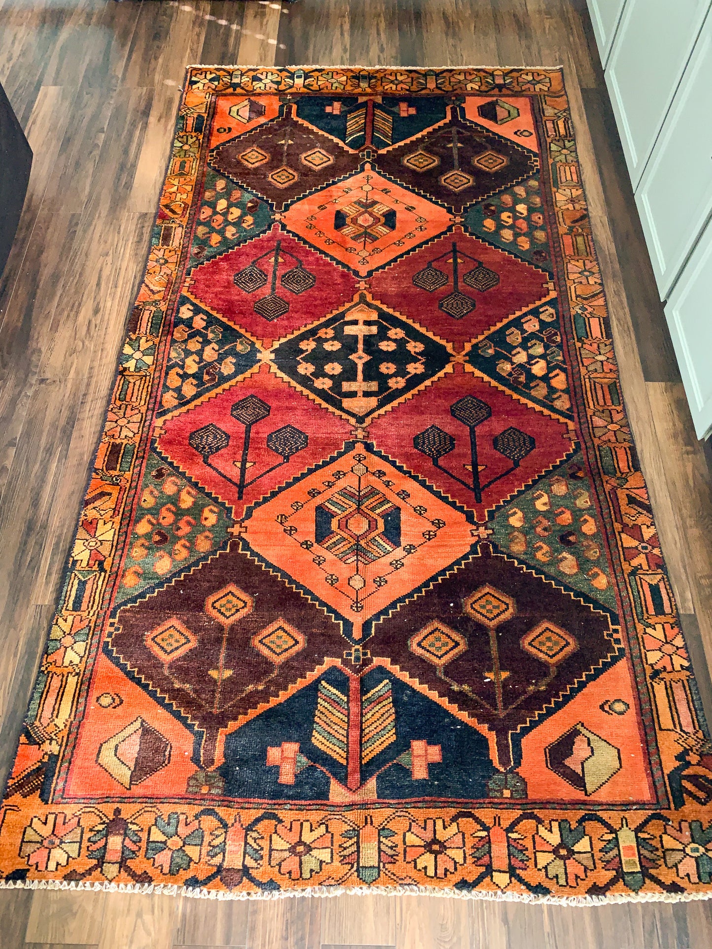 Vintage Persian Area Rug No. A1162 - 4.8' x 8.6'