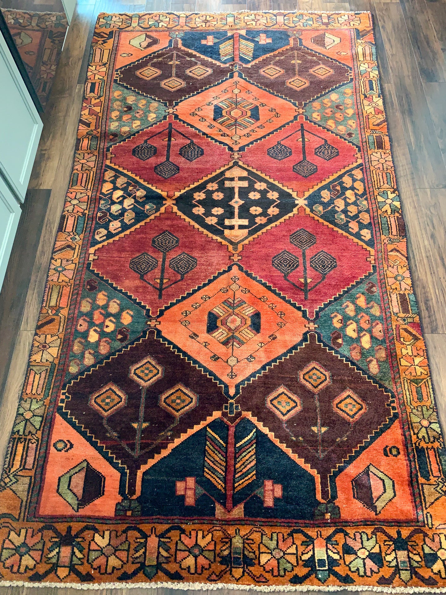 Vintage Persian Area Rug No. A1162 - 4.8' x 8.6'
