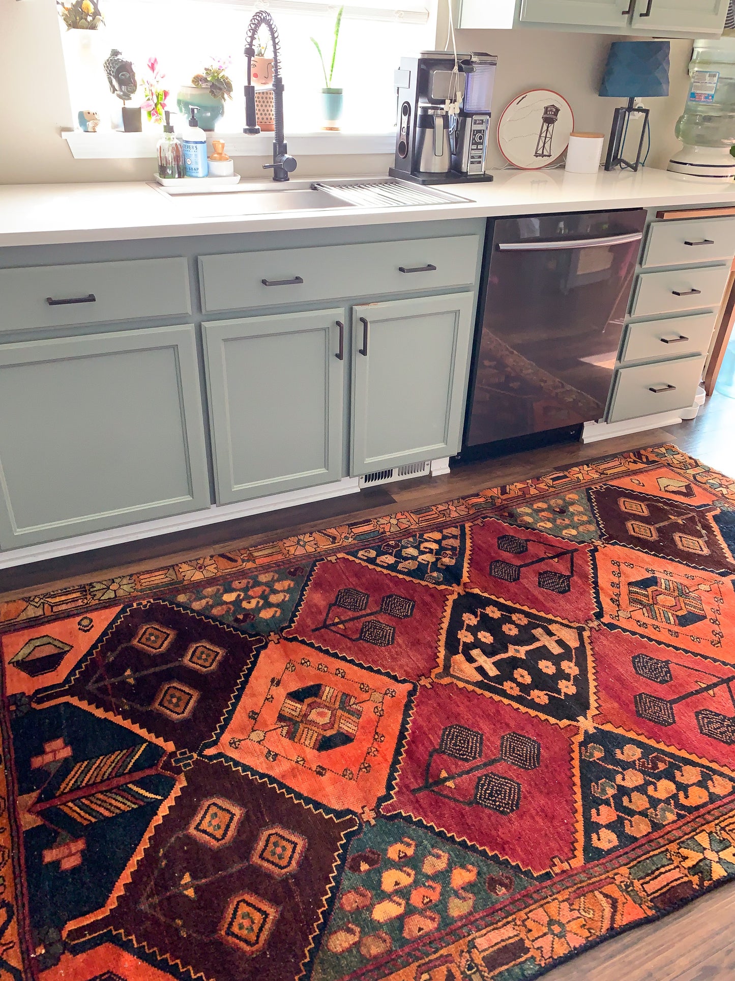 Vintage Persian Area Rug No. A1162 - 4.8' x 8.6'