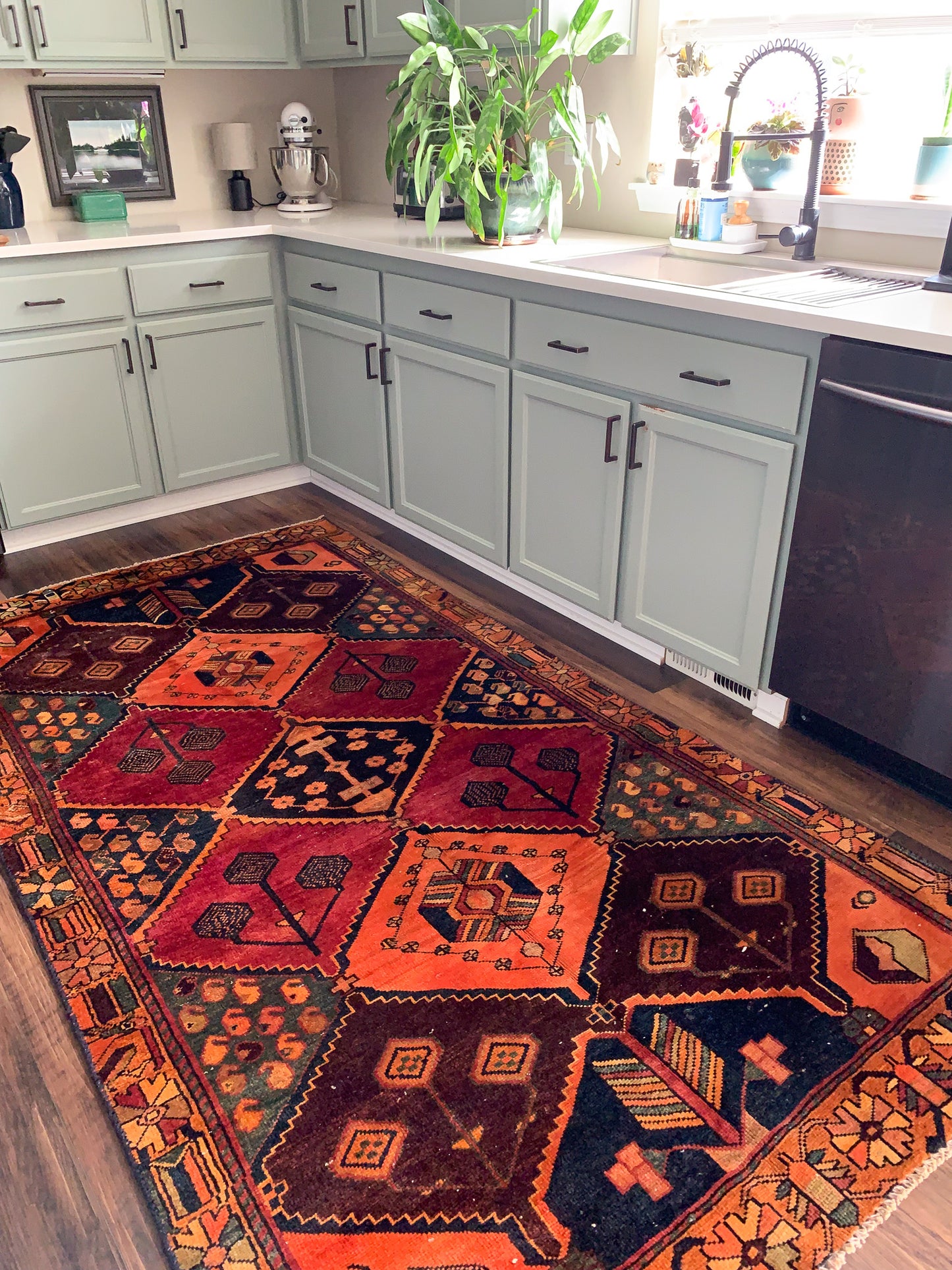 Vintage Persian Area Rug No. A1162 - 4.8' x 8.6'