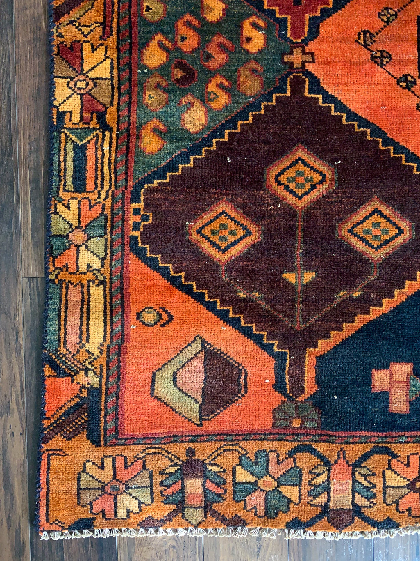 Vintage Persian Area Rug No. A1162 - 4.8' x 8.6'
