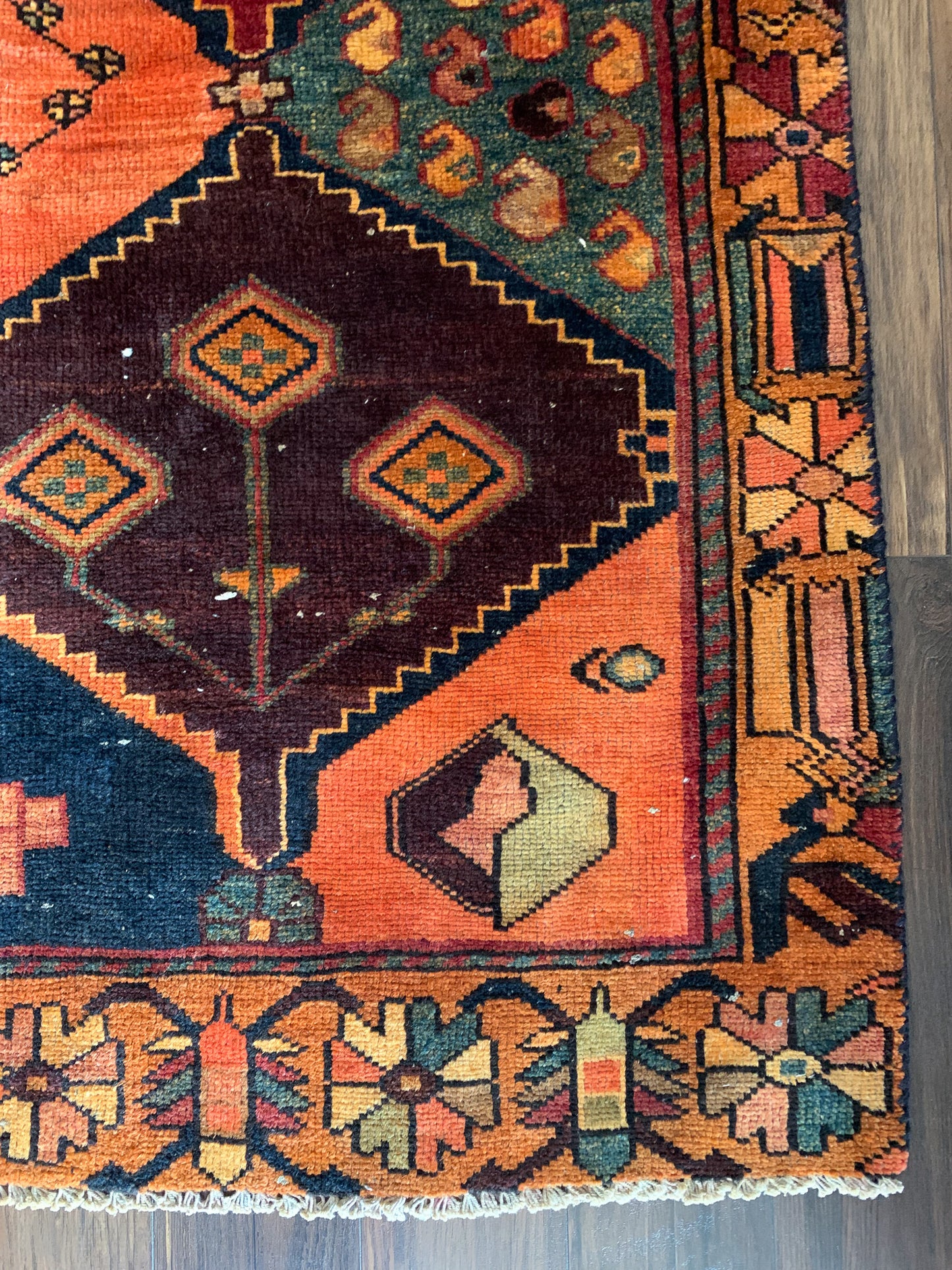 Vintage Persian Area Rug No. A1162 - 4.8' x 8.6'