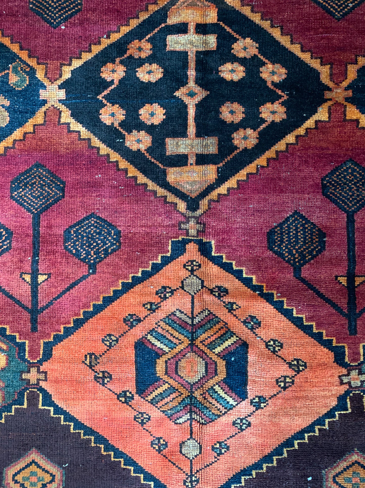 Vintage Persian Area Rug No. A1162 - 4.8' x 8.6'